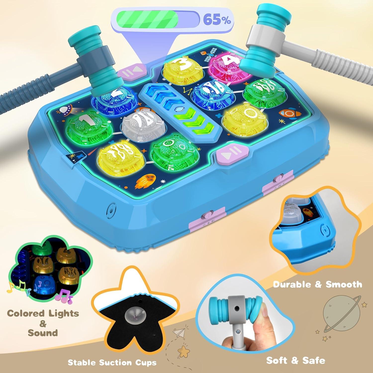 Juego de Martillo de Topo ANNKIE para Niños 3-10 Años