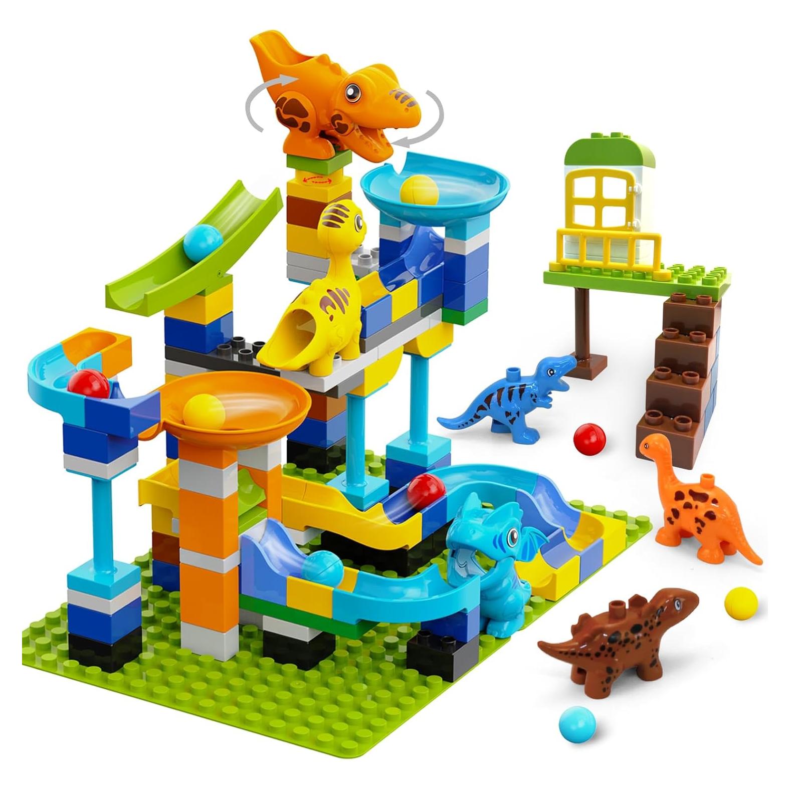 Bloques de Construcción Dinosaurios Unasas 121 Piezas 3+ Años