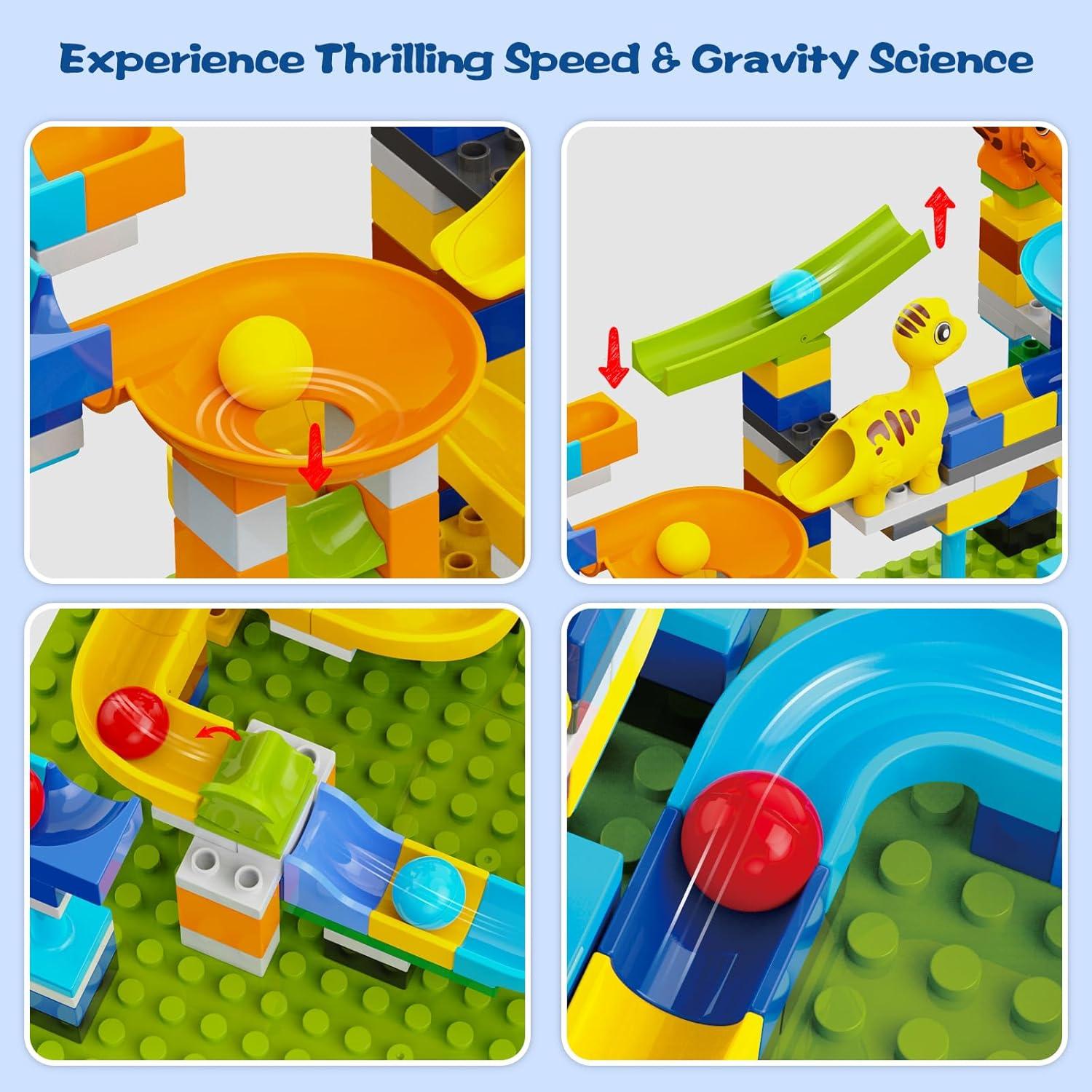 Bloques de Construcción Dinosaurios Unasas 121 Piezas 3+ Años