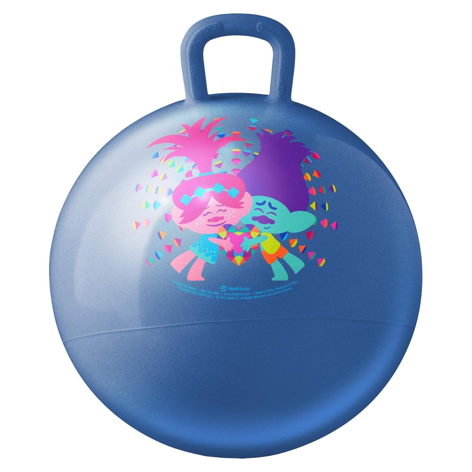 Pelota de Salto Hedstrom Trolls 2 38 cm con Mango