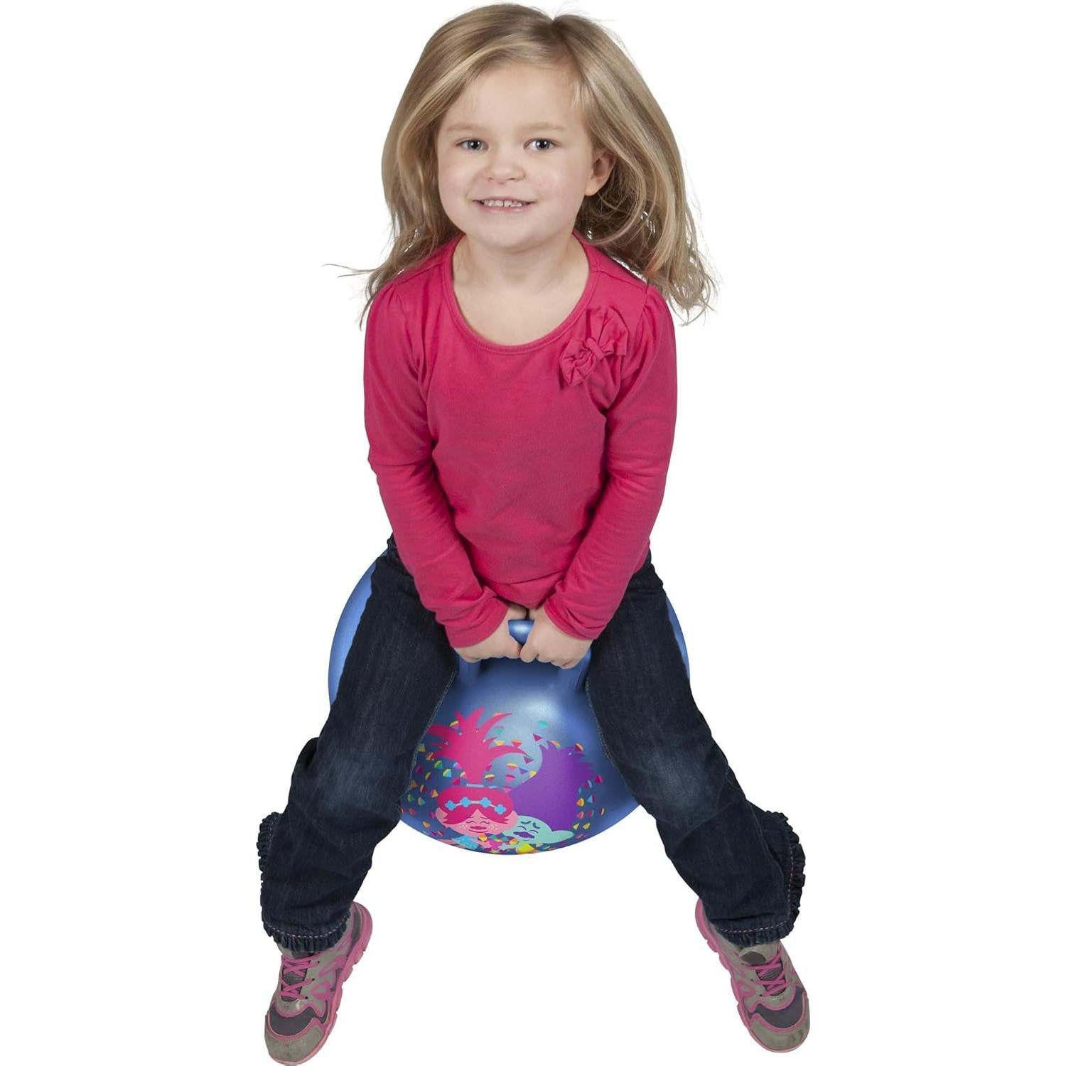 Pelota de Salto Hedstrom Trolls 2 38 cm con Mango