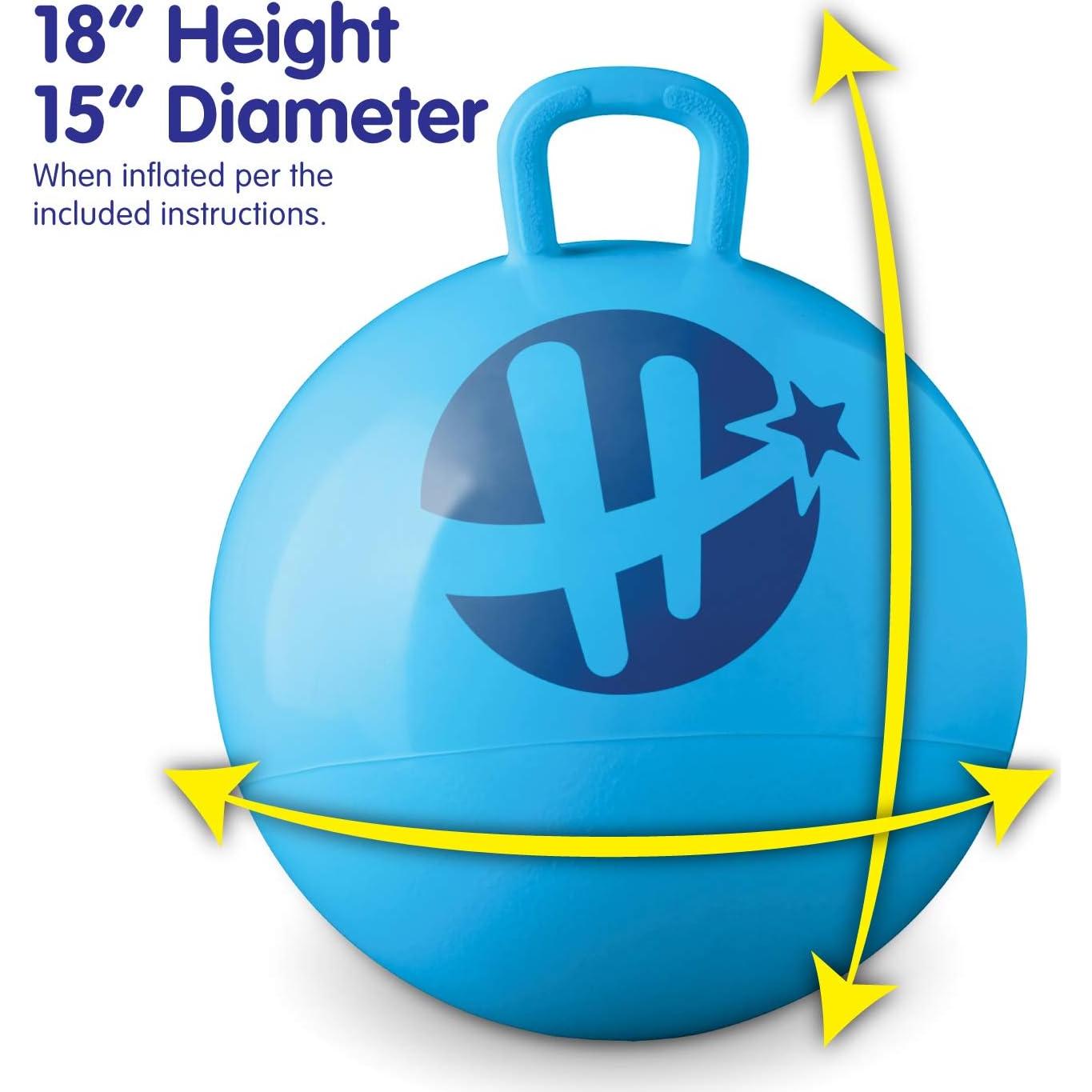 Pelota de Salto Hedstrom Trolls 2 38 cm con Mango