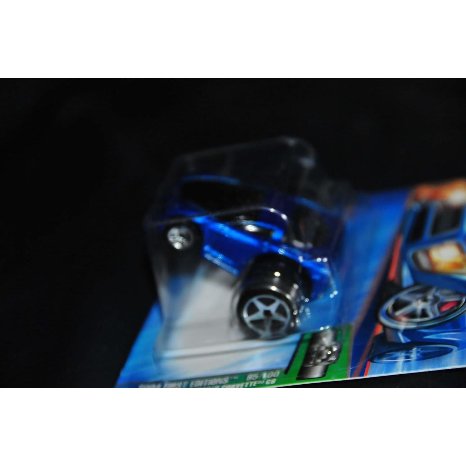 Hot Wheels Fatbax C6 Corvette 2004 Edición 95 Metalflake Azul