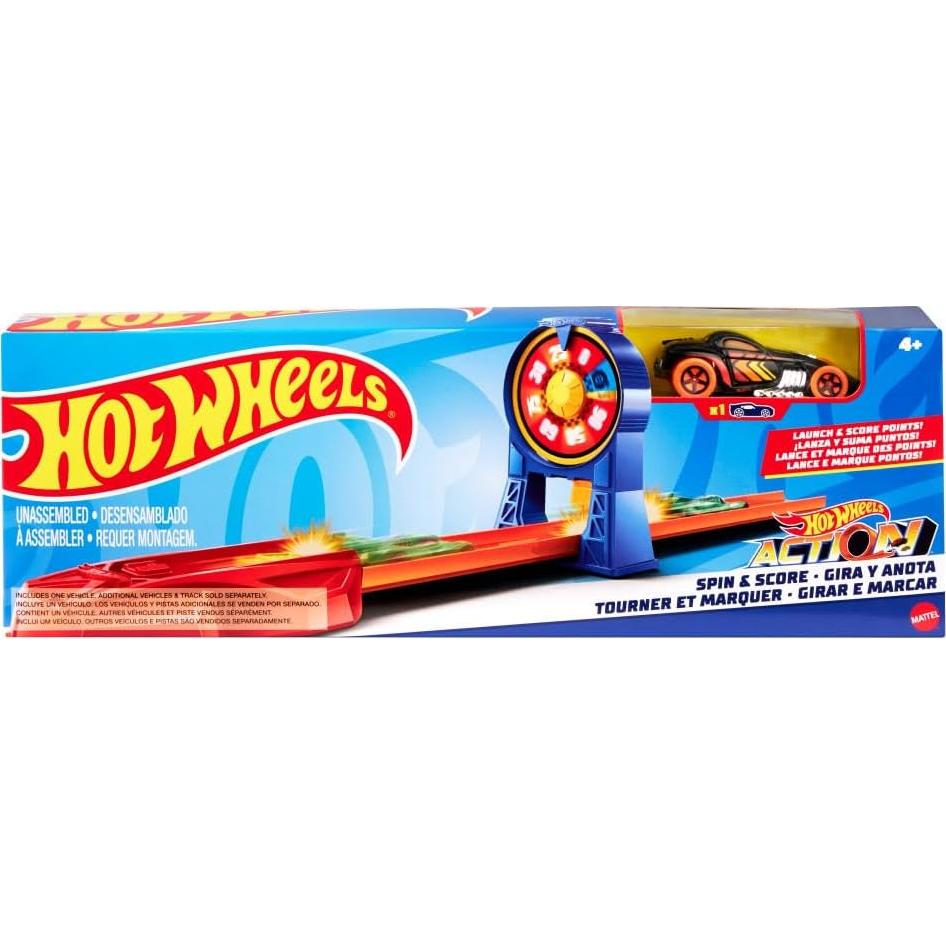 Set de Carreras Hot Wheels Ruleta de Acción FTH79 - 1 Vehículo
