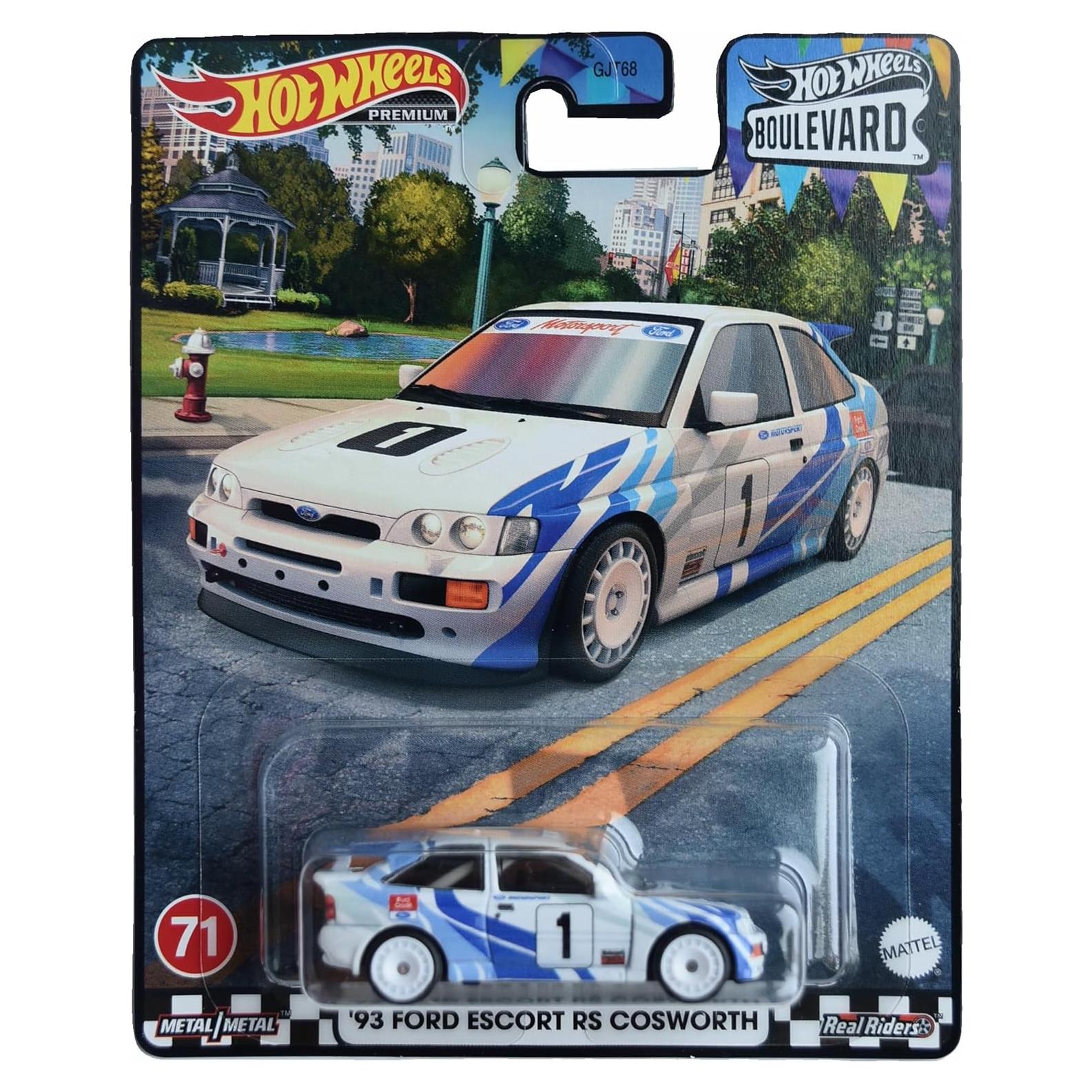 Hot Wheels Ford Escort RS Cosworth 1993 Premium 72.8g