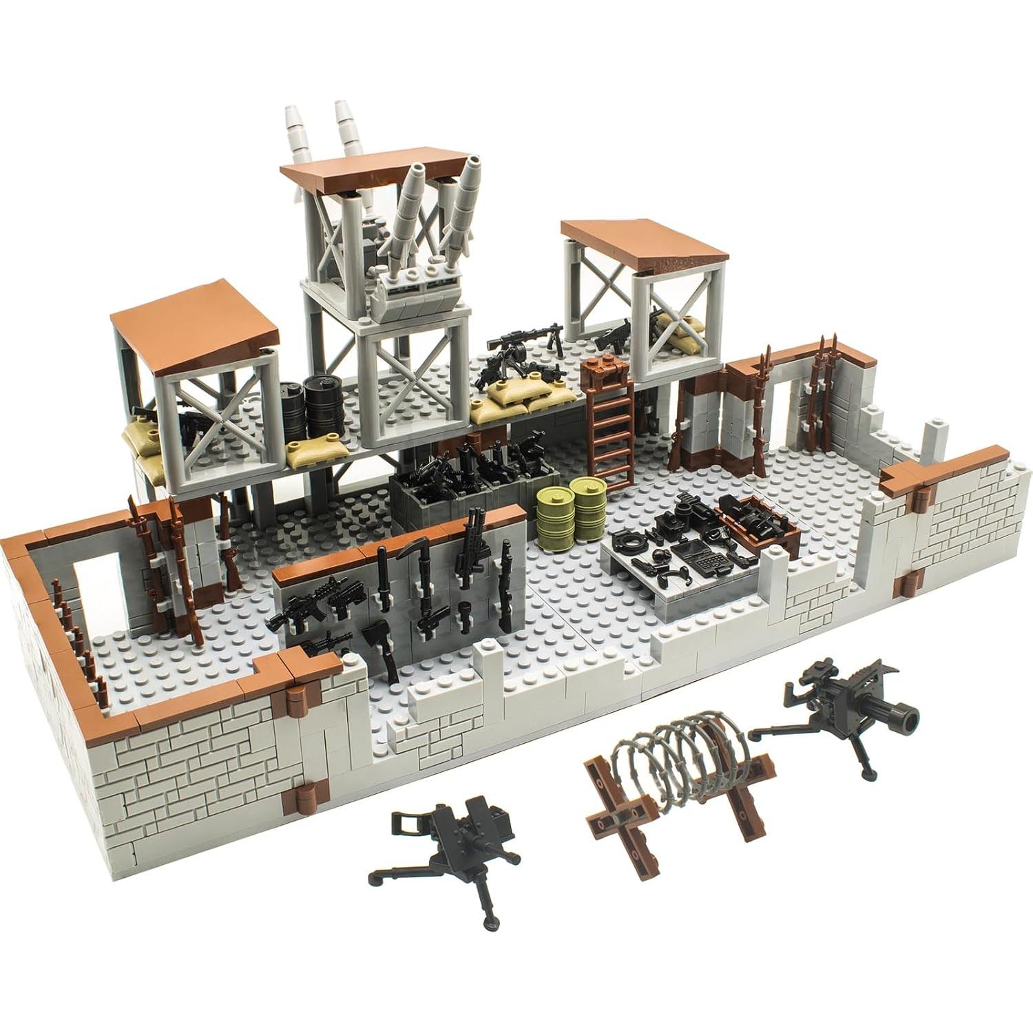 Conjunto de Bloques de Construcción Militar Gonsausola 500 Pcs