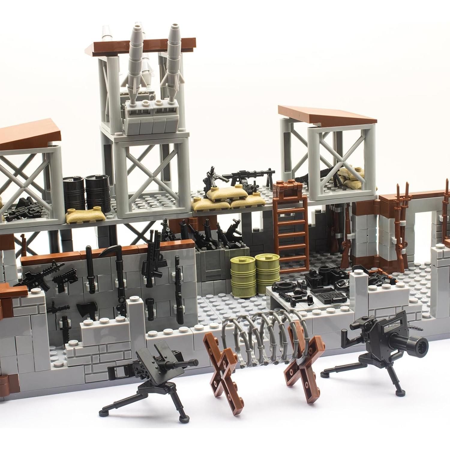 Conjunto de Bloques de Construcción Militar Gonsausola 500 Pcs