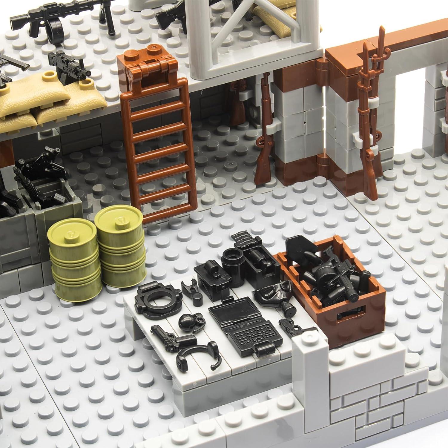 Conjunto de Bloques de Construcción Militar Gonsausola 500 Pcs