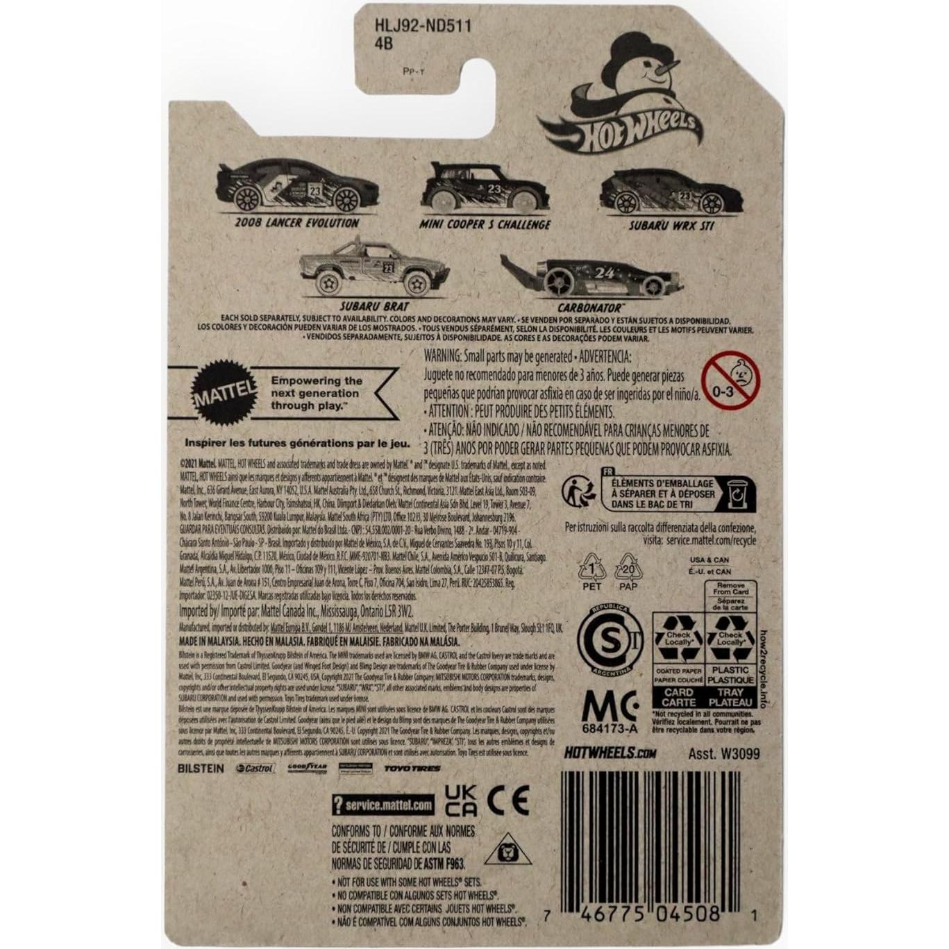 Mini Cooper S Hot Wheels 2023 Vacaciones 1:64