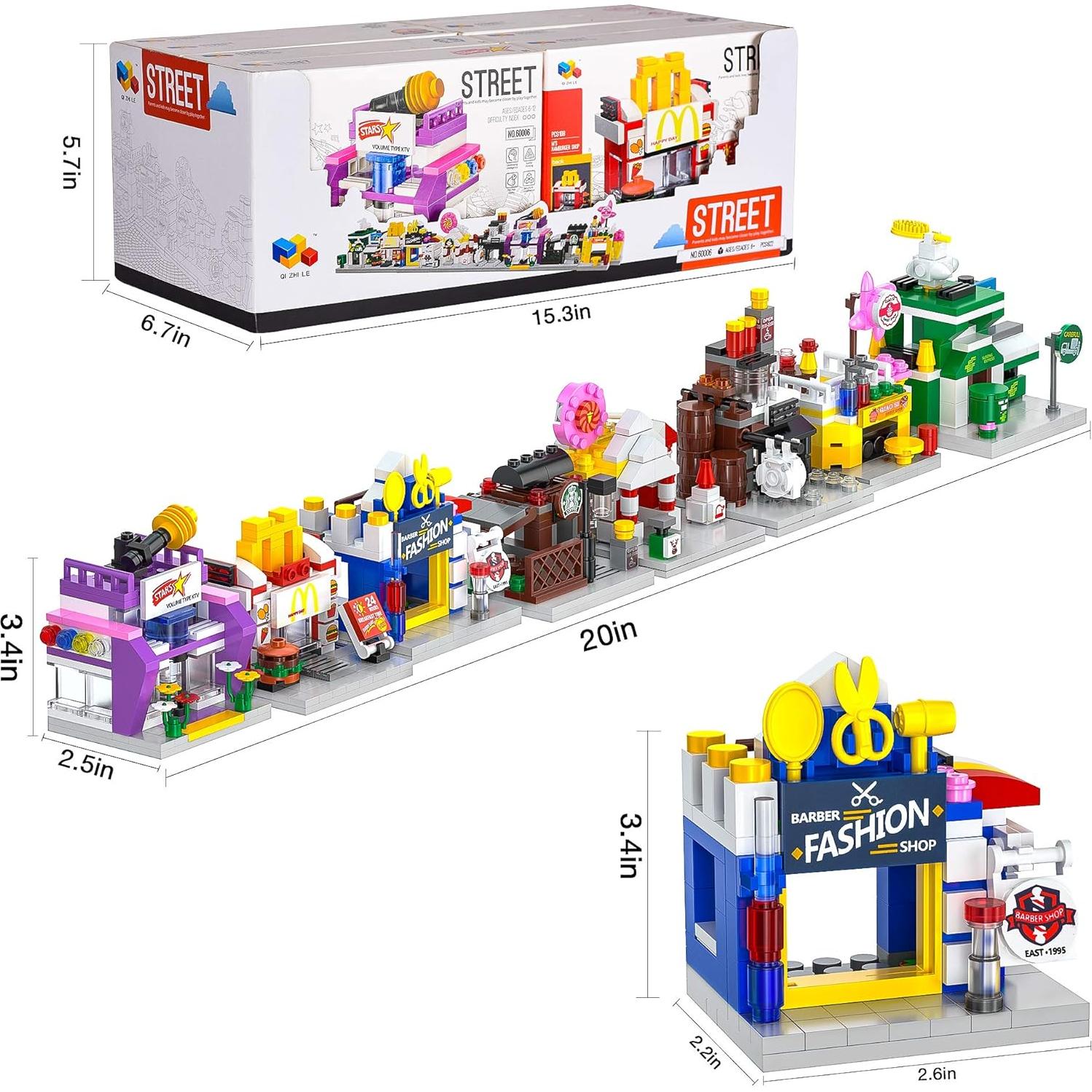 Kit de Bloques de Construcción 8 en 1 Beginner-us para Niños