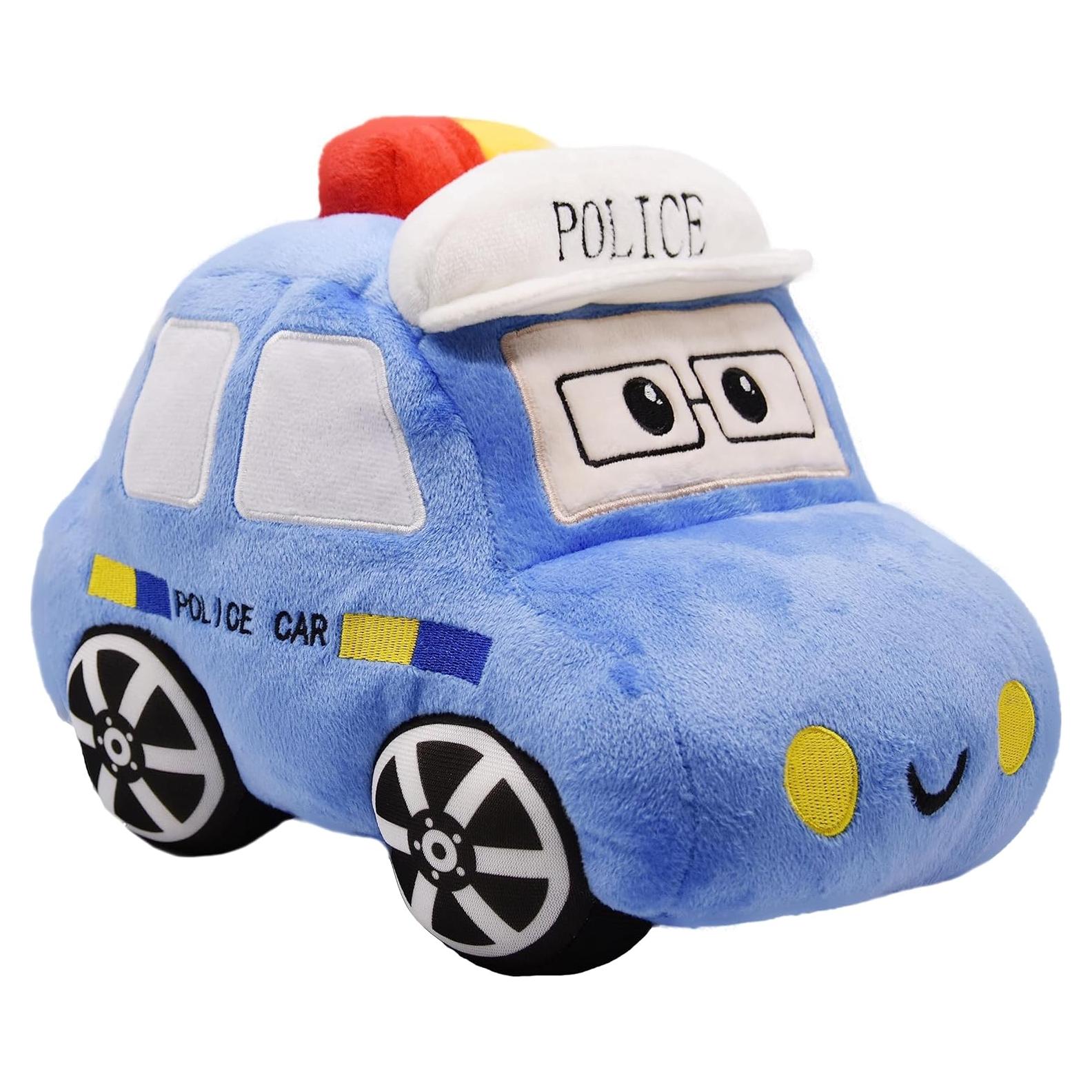 Coche de Policía de Peluche YONLIT 27,94 cm Suave y Lindo