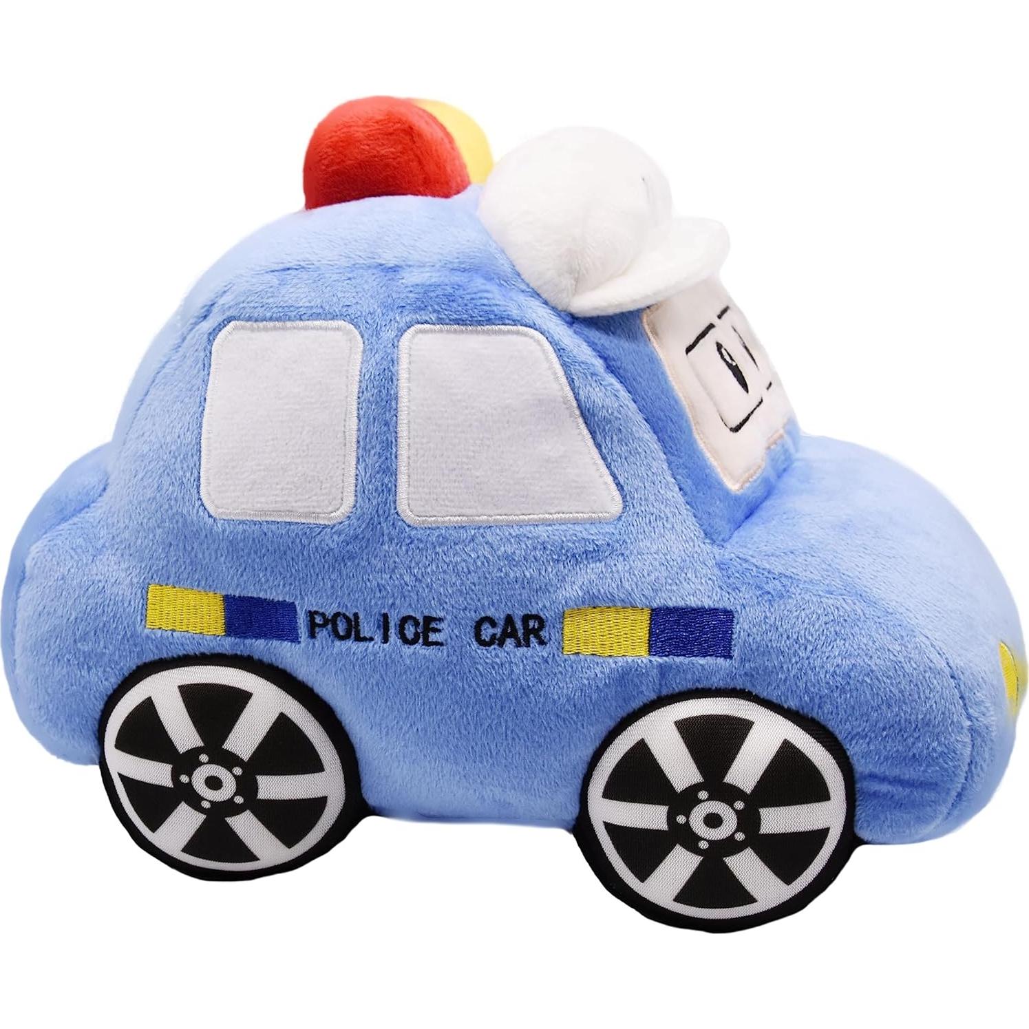 Coche de Policía de Peluche YONLIT 27,94 cm Suave y Lindo