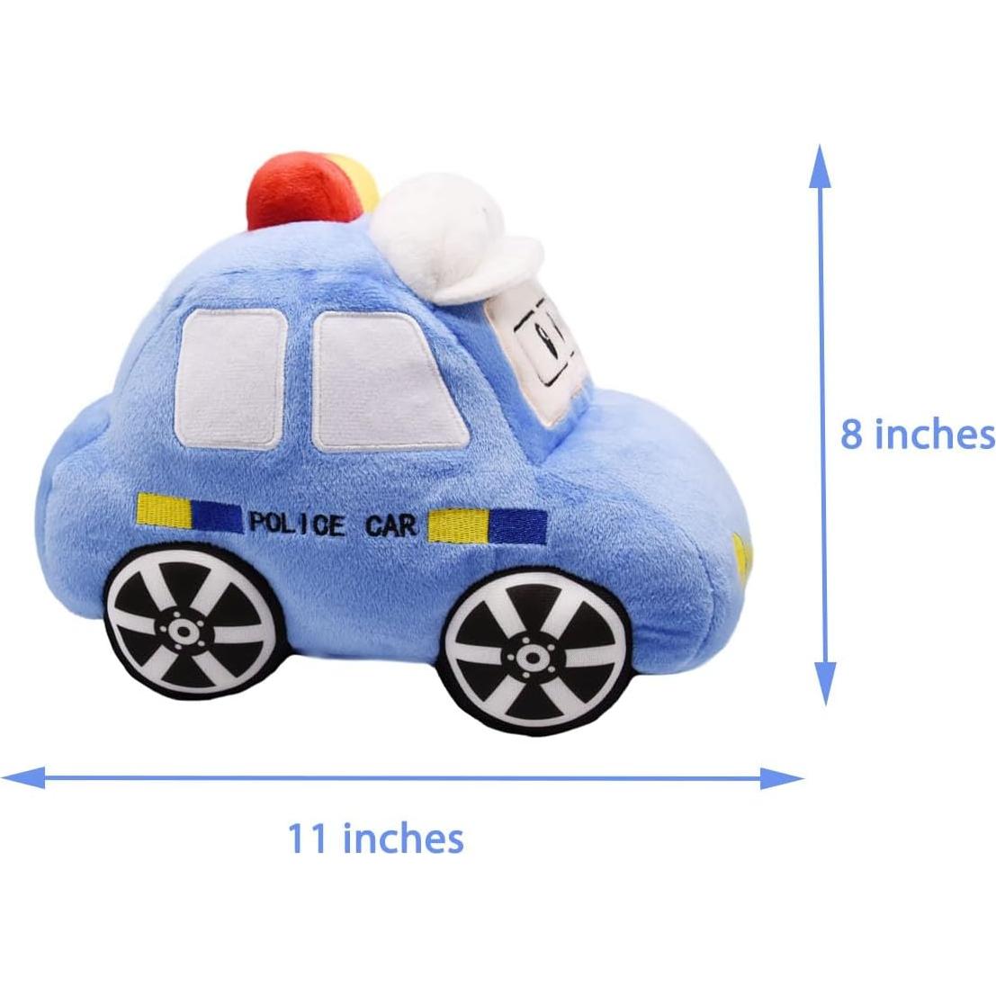 Coche de Policía de Peluche YONLIT 27,94 cm Suave y Lindo