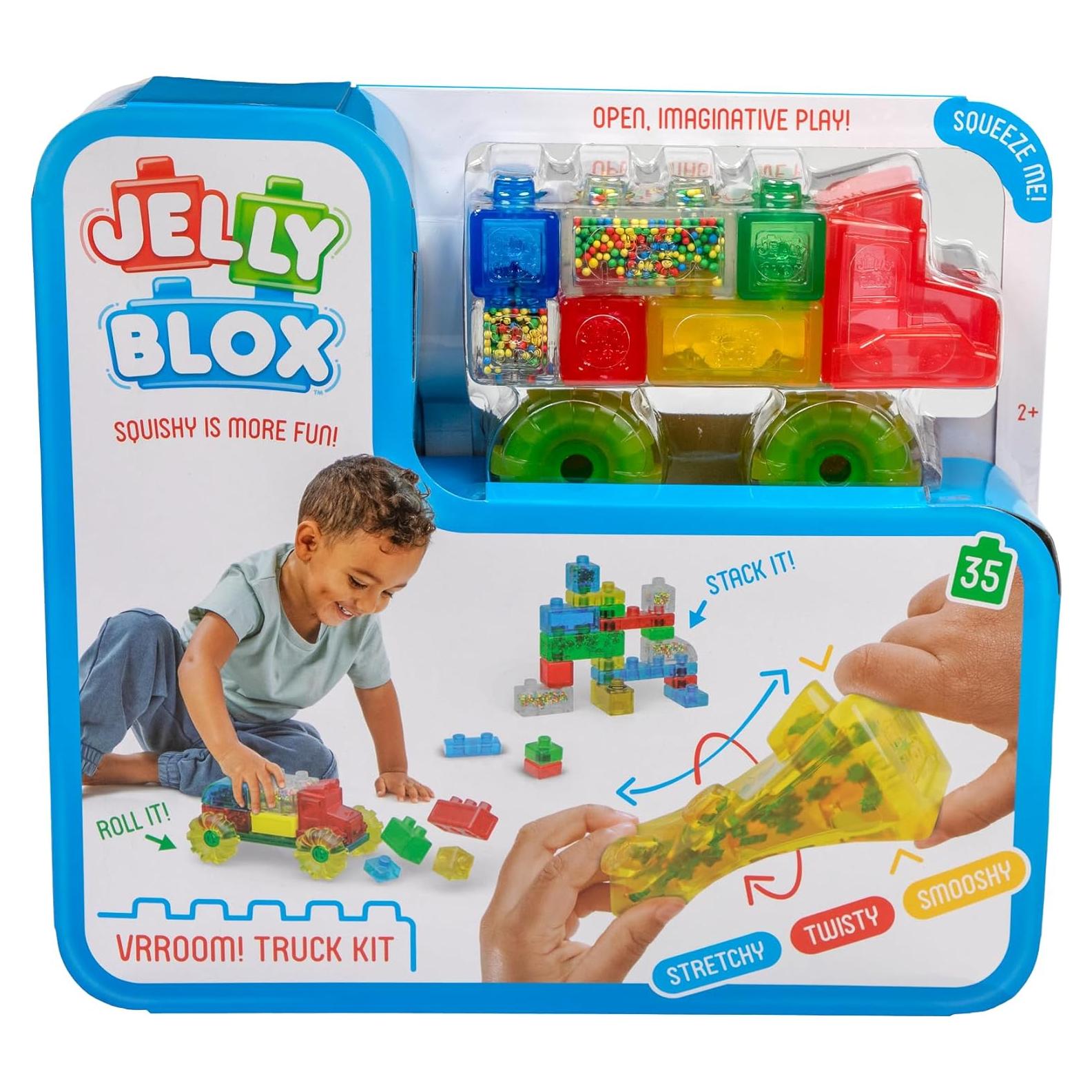 Kit de Camión Jelly Blox Goliath | 35 Bloques Sensores 2+