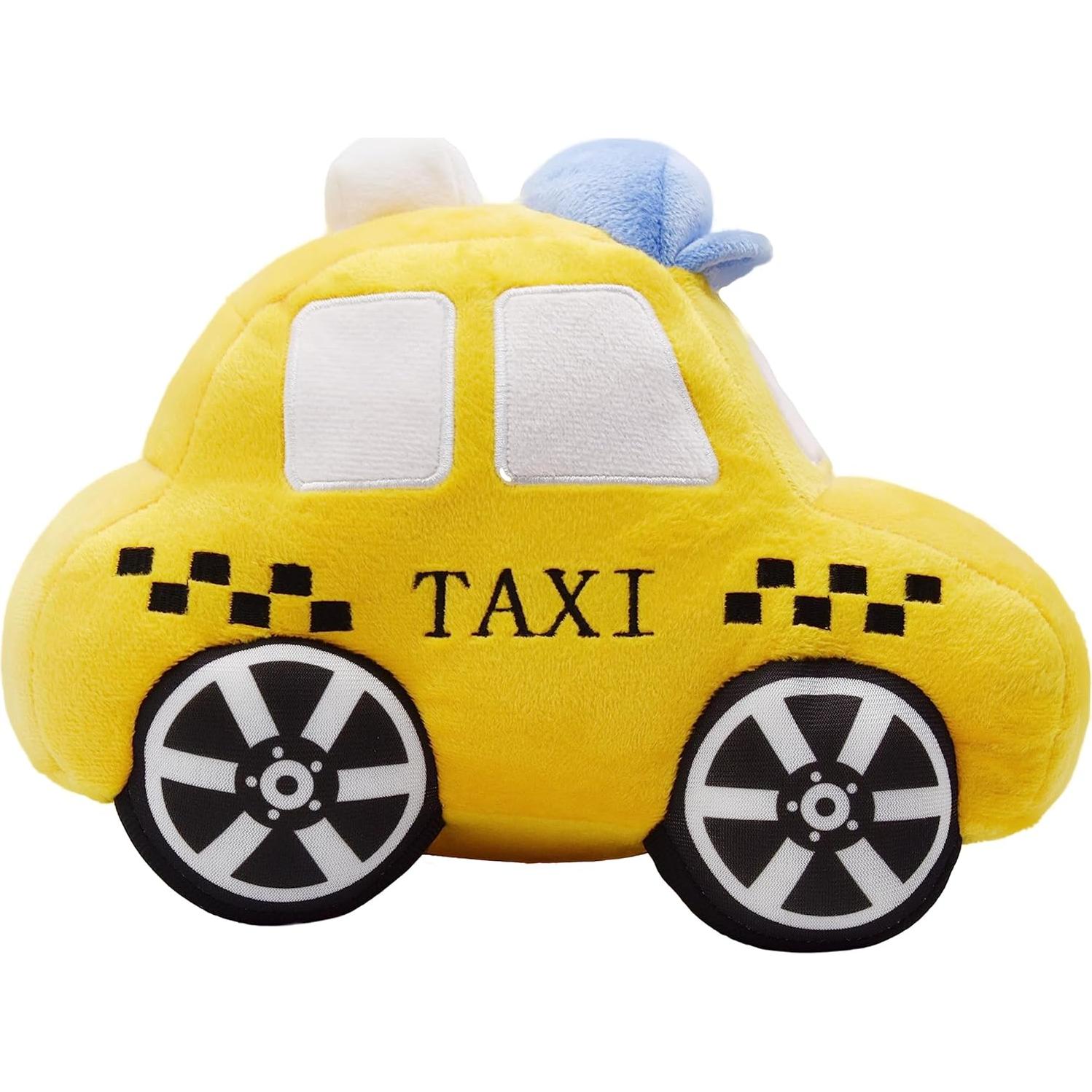 Taxi de Peluche YONLIT 26.9 cm Suave y Esponjoso