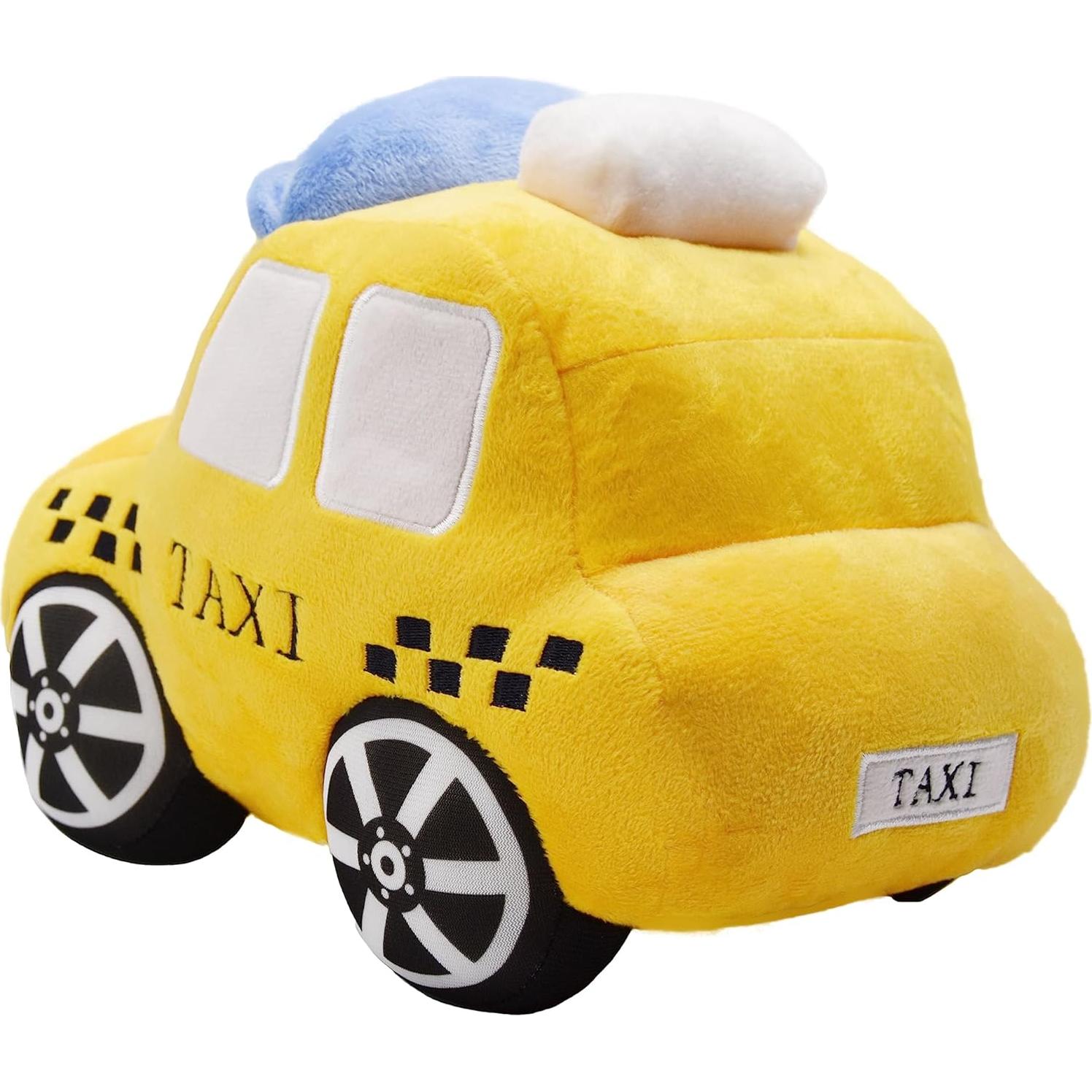 Taxi de Peluche YONLIT 26.9 cm Suave y Esponjoso