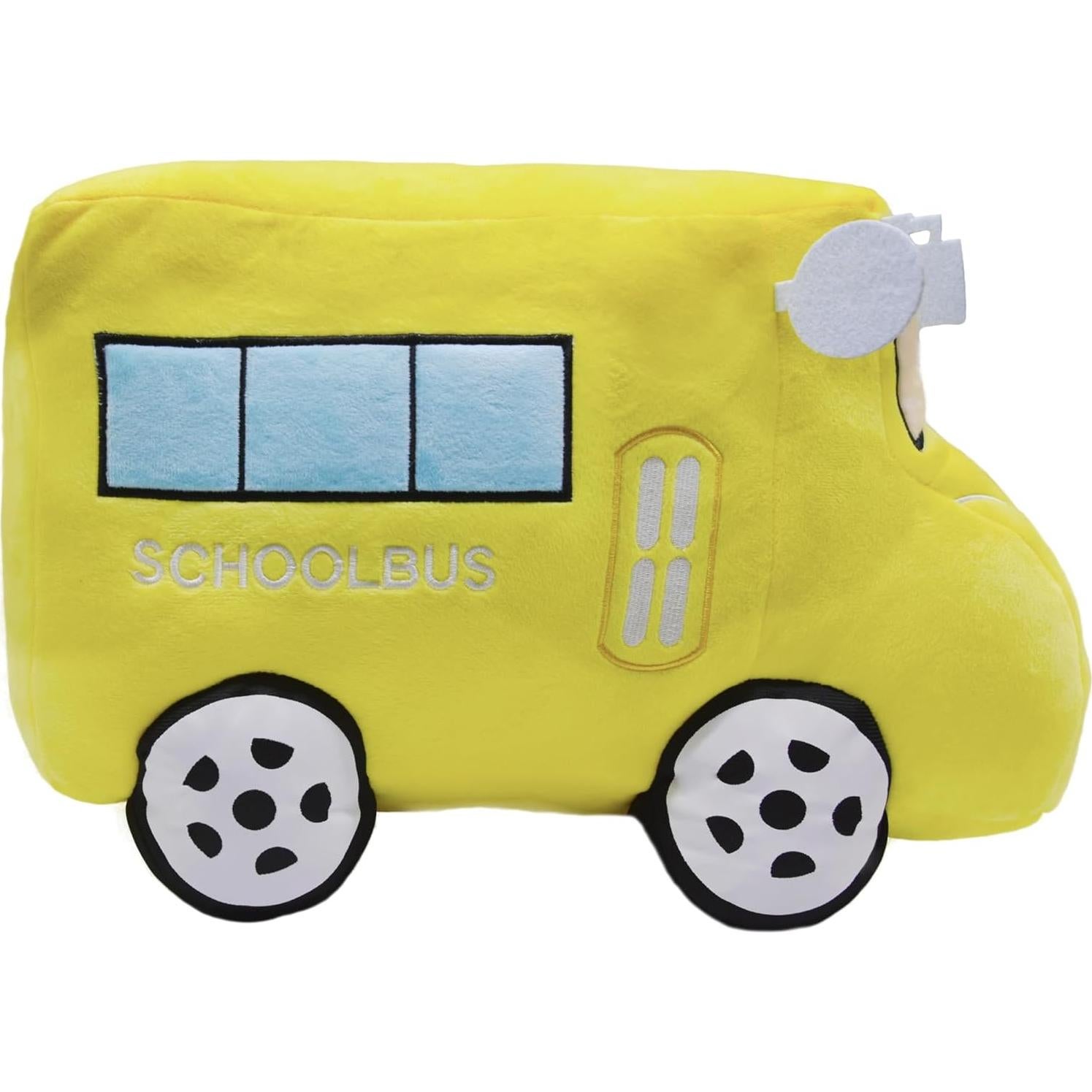 Juguete de Peluche Autobús Escolar YONLIT 27.94 cm Suave