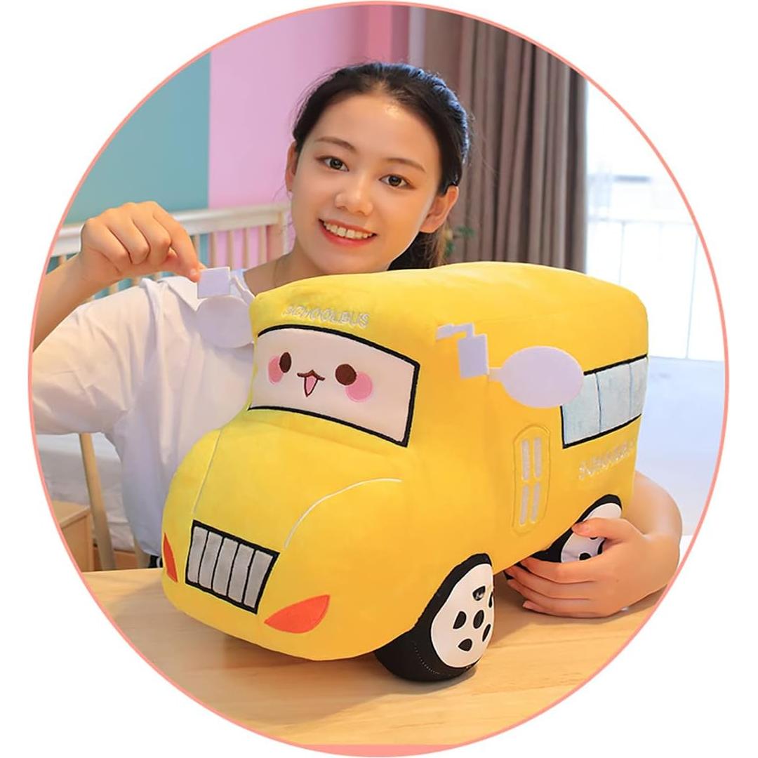 Juguete de Peluche Autobús Escolar YONLIT 27.94 cm Suave