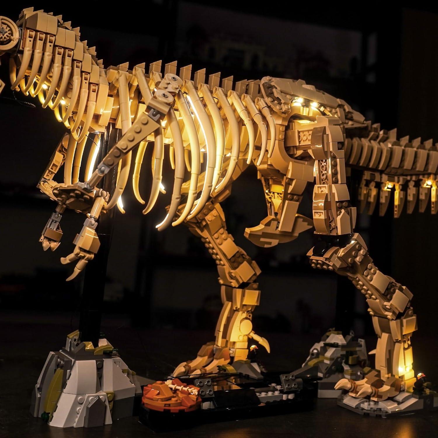 Kit de Iluminación LED BrickBling para Lego T-Rex 76968