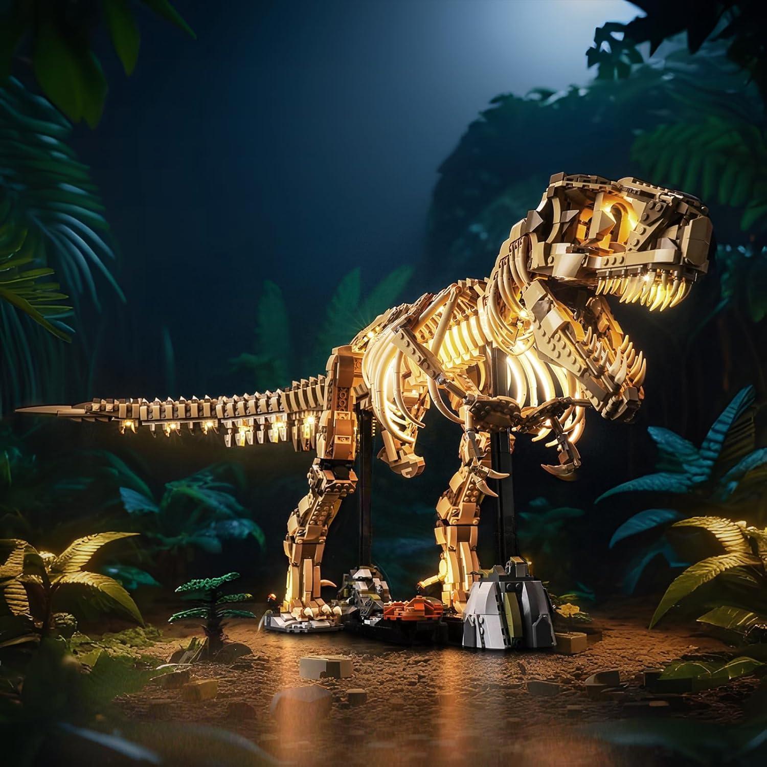 Kit de Iluminación LED BrickBling para Lego T-Rex 76968