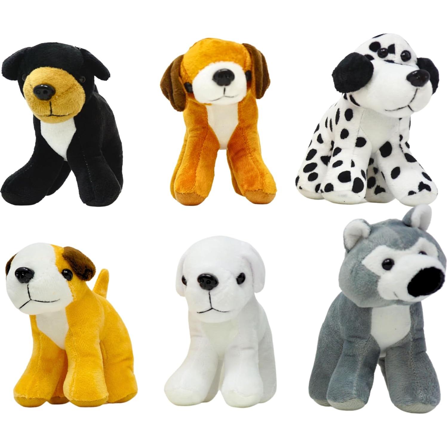 Perros de Peluche 4E's Surtido 12 Piezas 12,7 cm