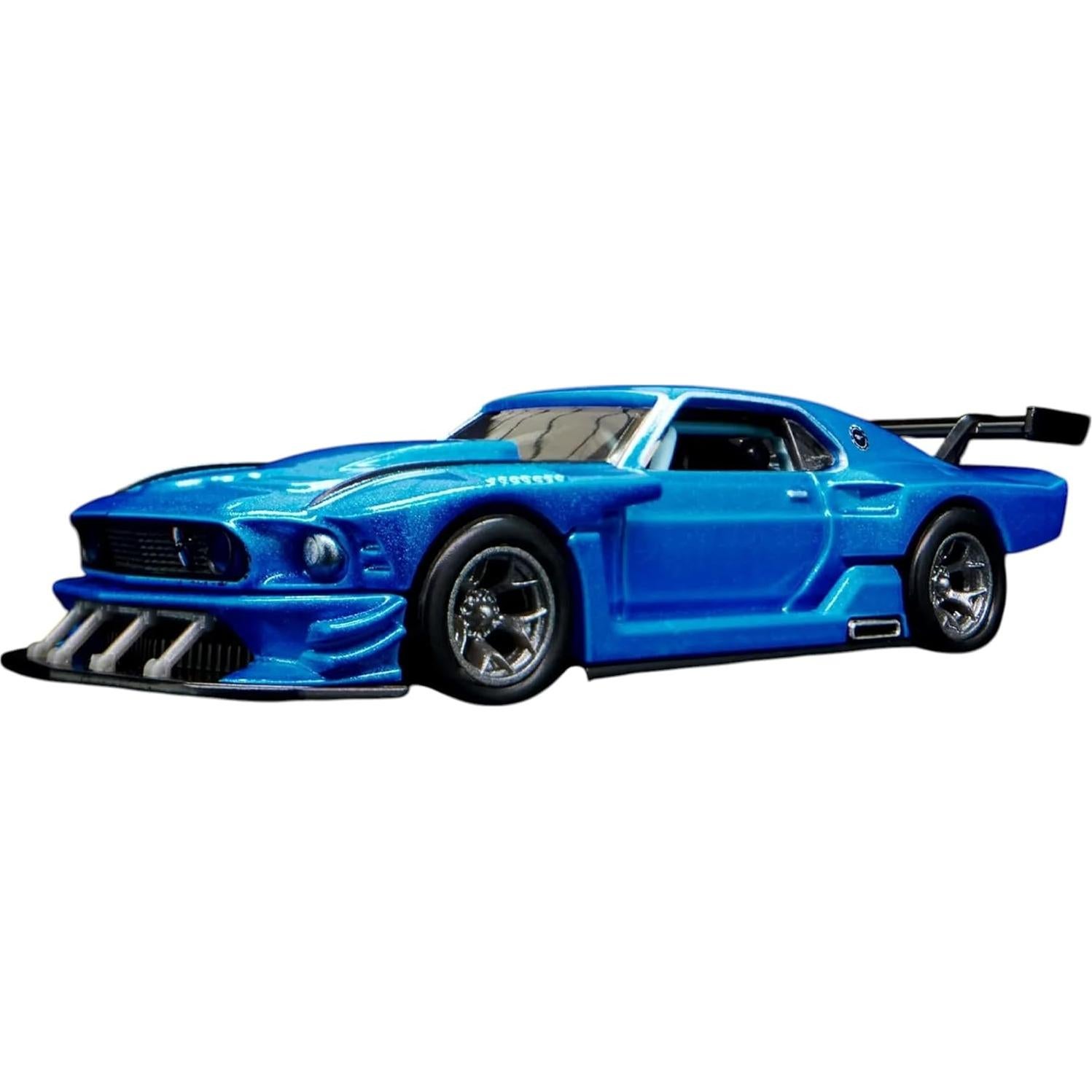 Hot Wheels Elite 64 Modificado '69 Ford Mustang Azul Acapulco