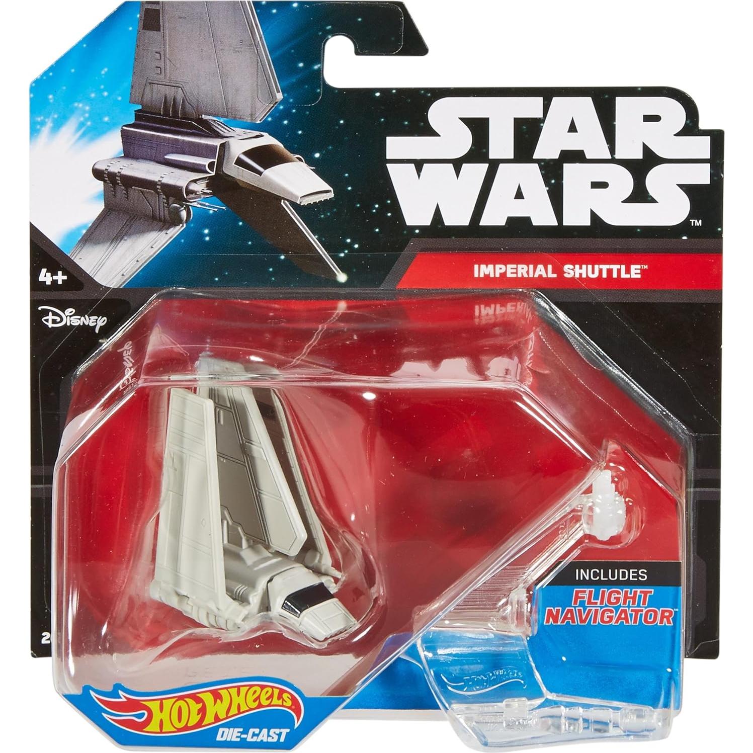 Nave Imperial Star Wars Hot Wheels con Navegador de Vuelo