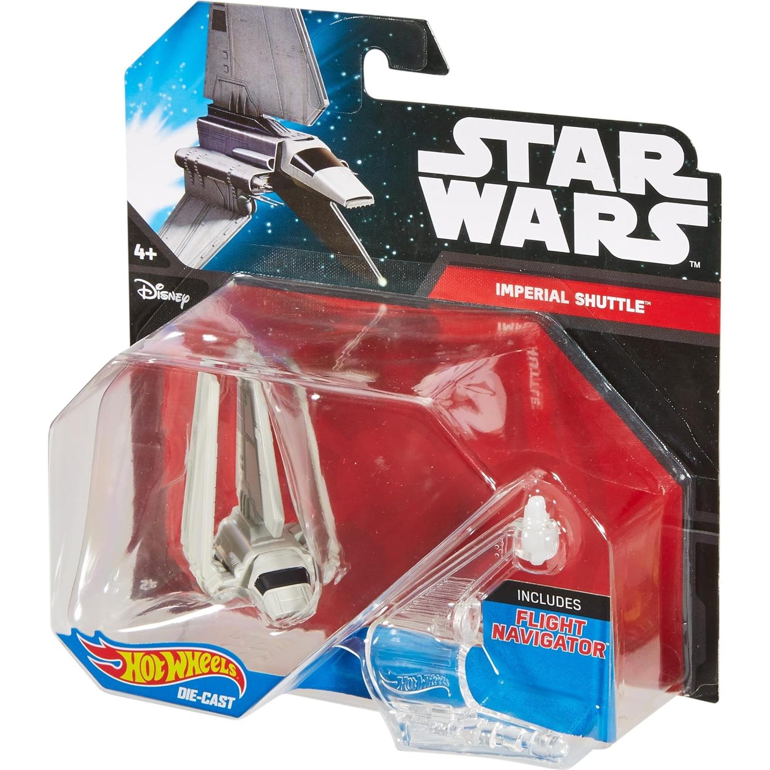 Nave Imperial Star Wars Hot Wheels con Navegador de Vuelo