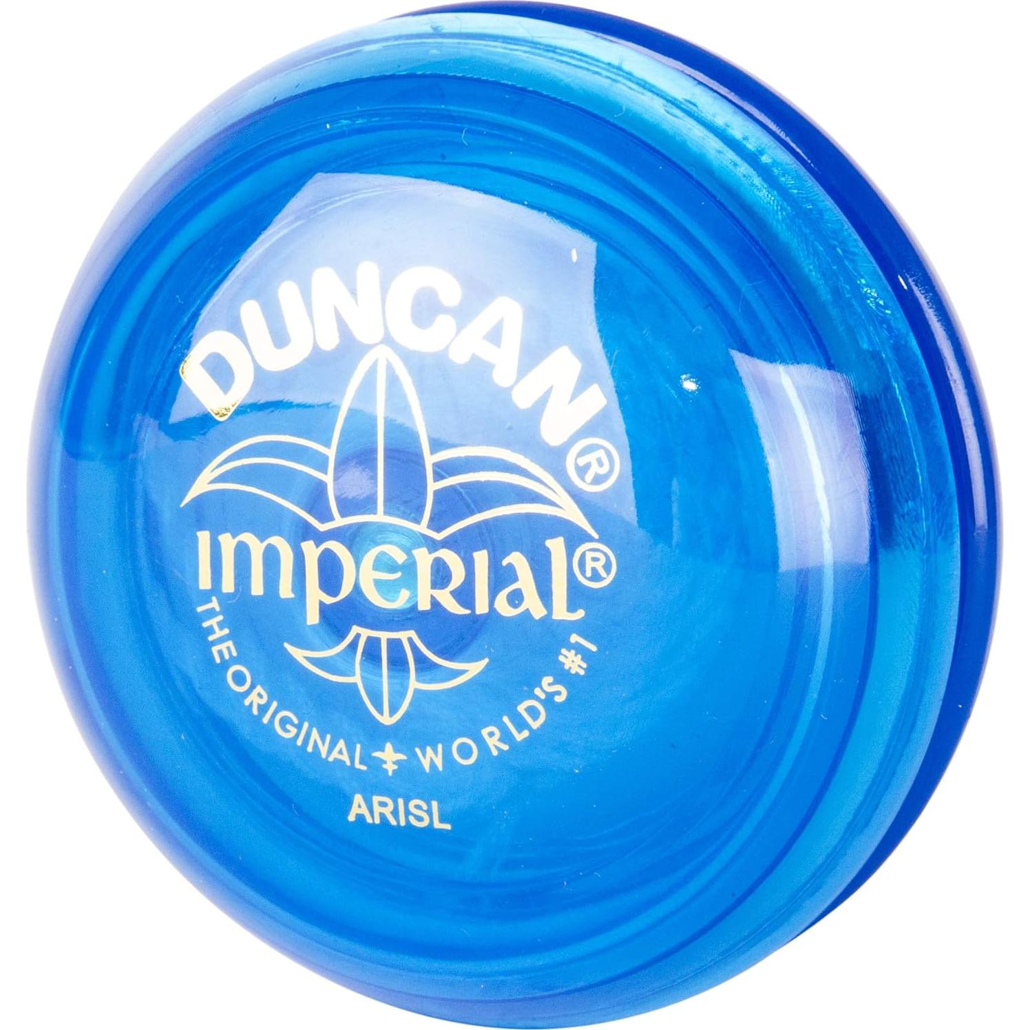 Yo-Yo Duncan Imperial Azul para Principiantes con Eje de Acero