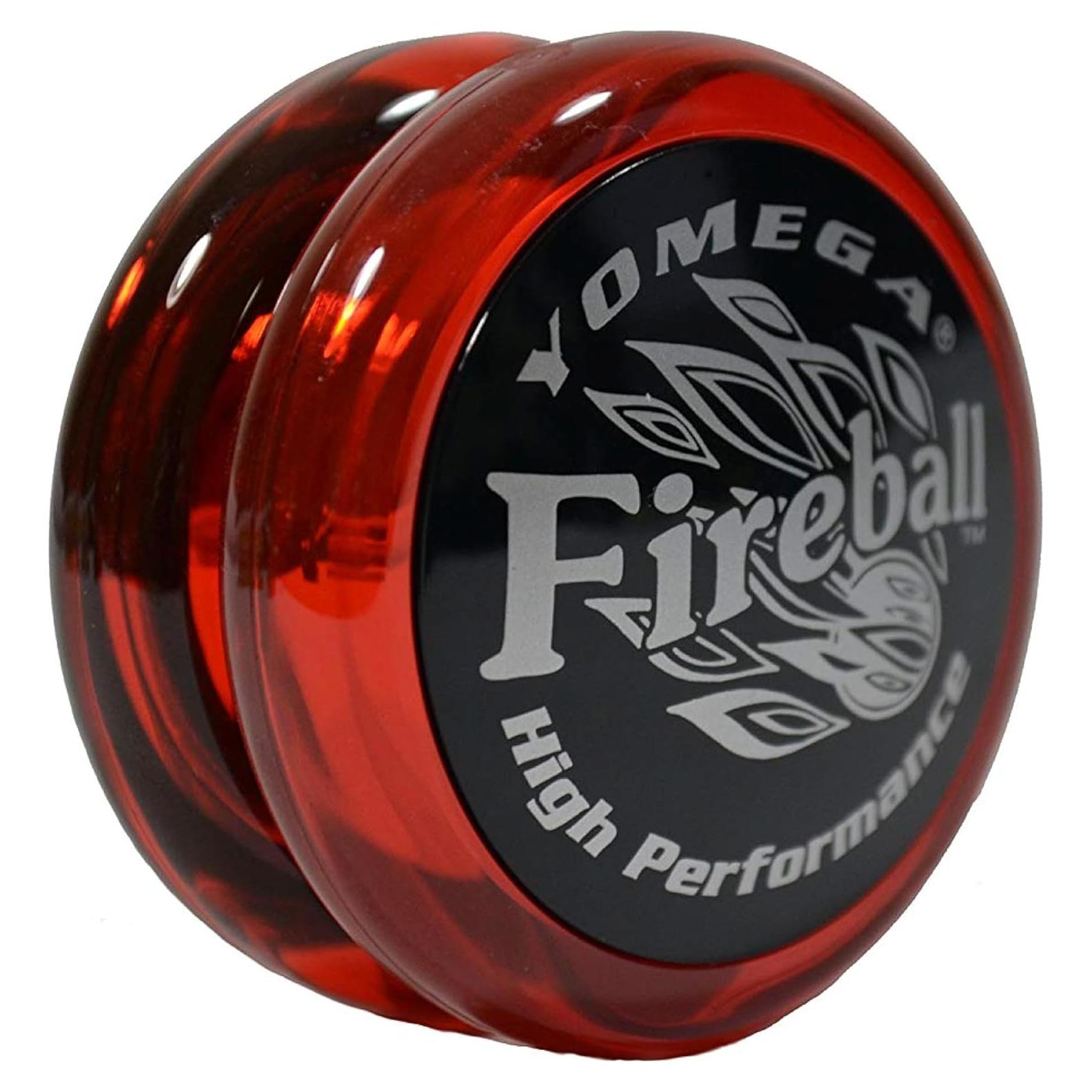 Yoyo Yomega Fireball Rojo/Negro - Transaxle 52g para Trucos