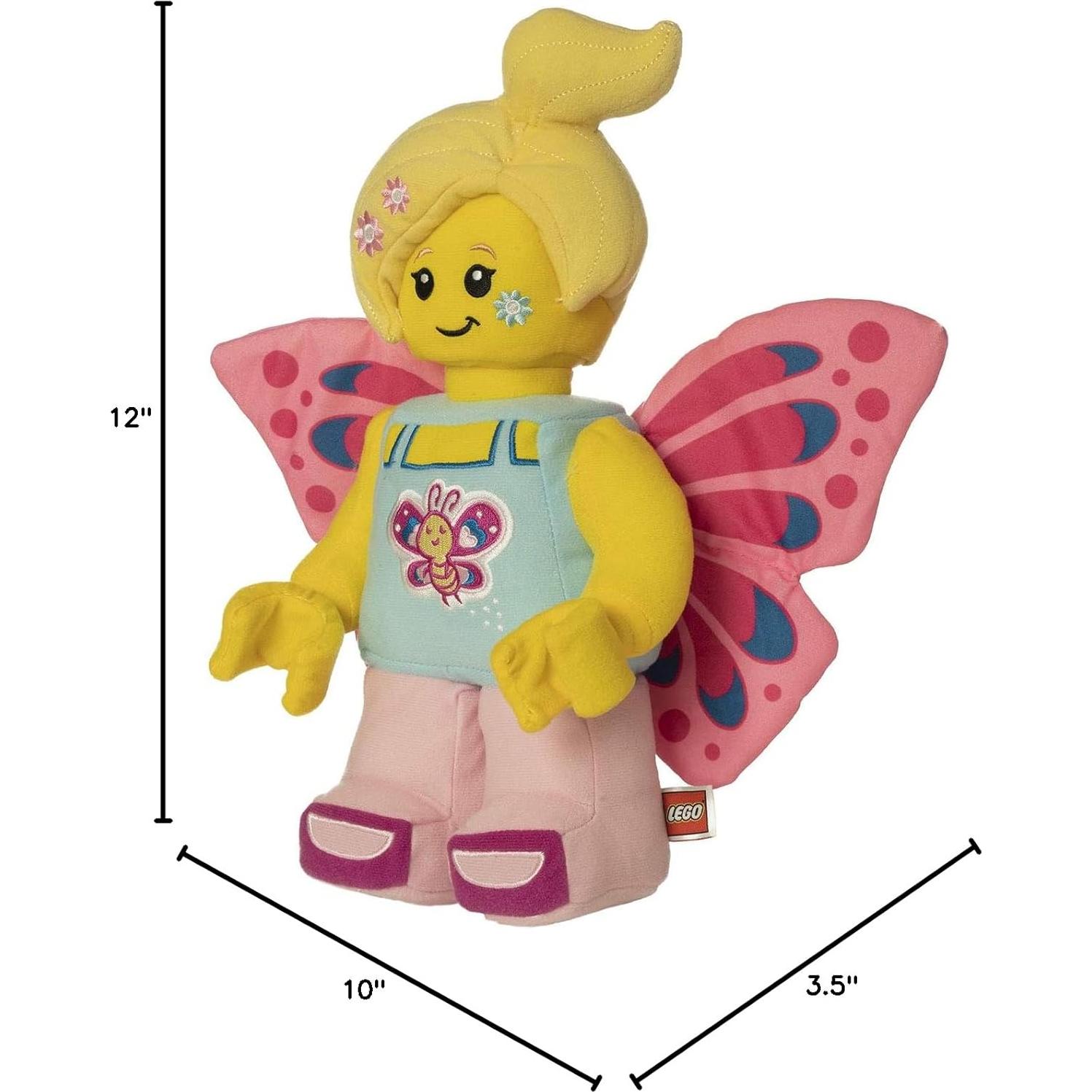 Muñeco de Peluche LEGO Minifigura Chica Mariposa 30 cm