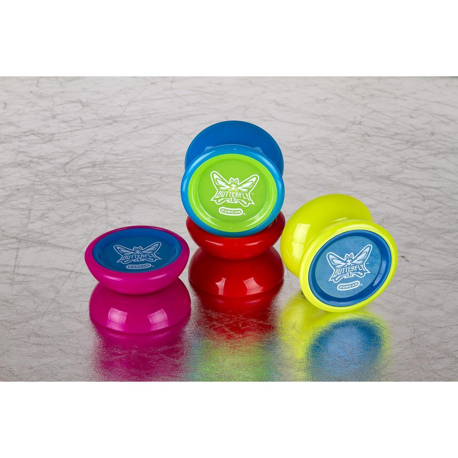 Yo-Yo Duncan Butterfly XT Azul Verde con Eje de Bolas