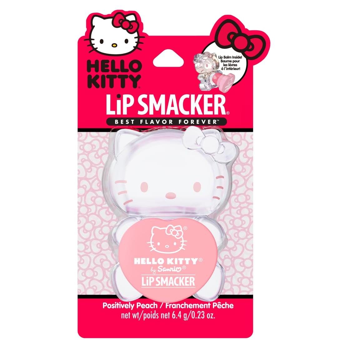 Bálsamo Labial Lip Smacker Hello Kitty Durazno Hidratante