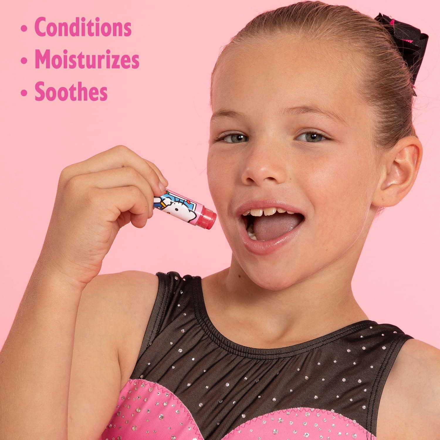 Bálsamo Labial Lip Smacker Hello Kitty Durazno Hidratante