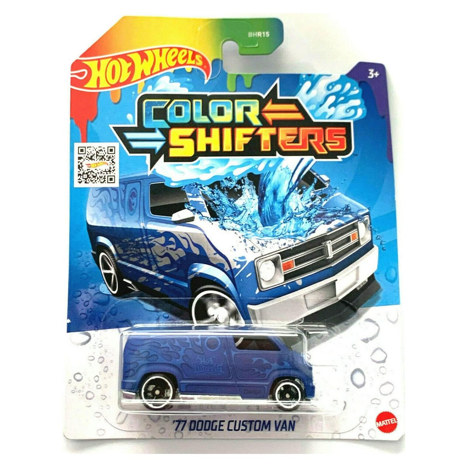 Hot Wheels Color Shifters Dodge Custom Van 1977 53g