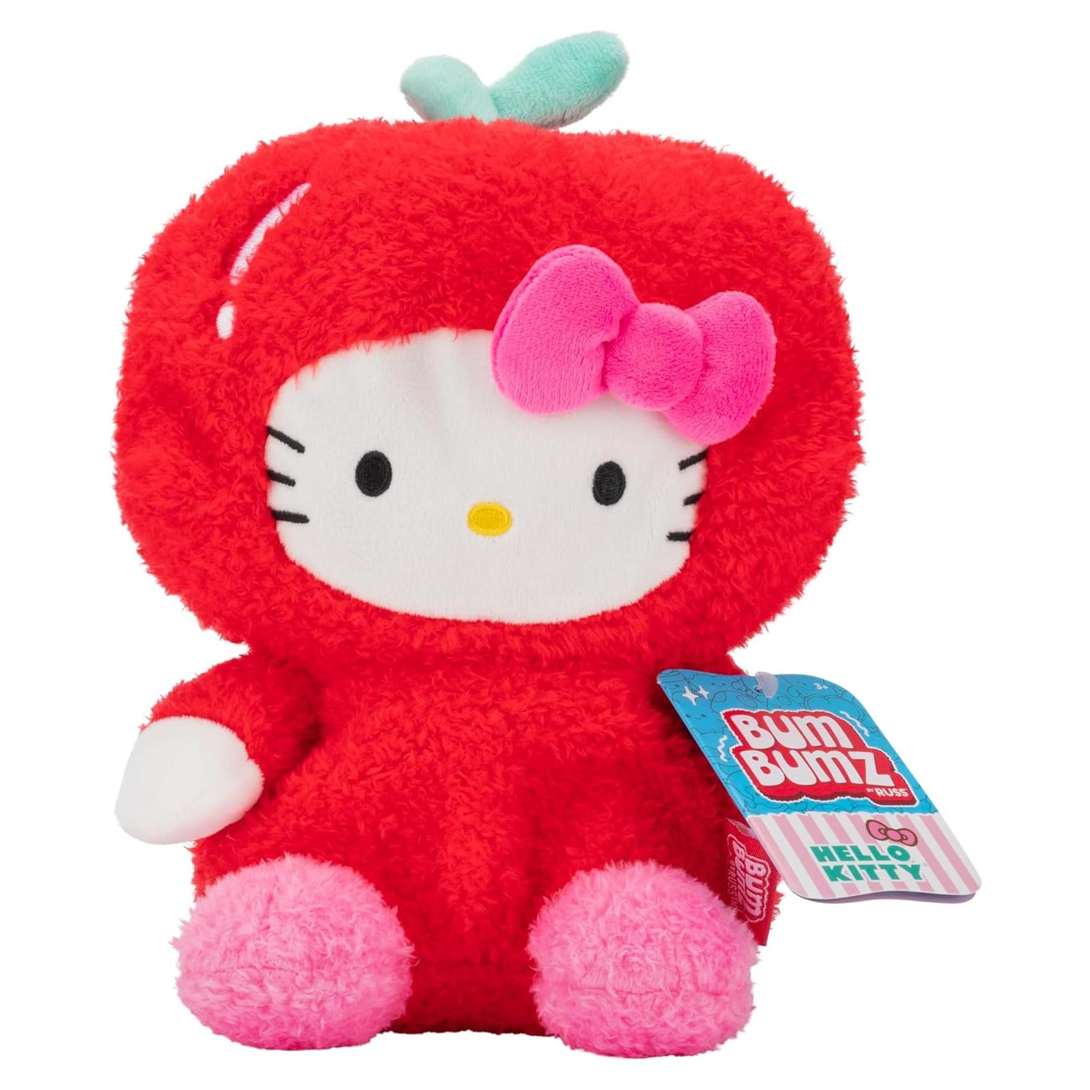 Peluche Hello Kitty FruitBumz - Manzana 19 cm - Jazwares