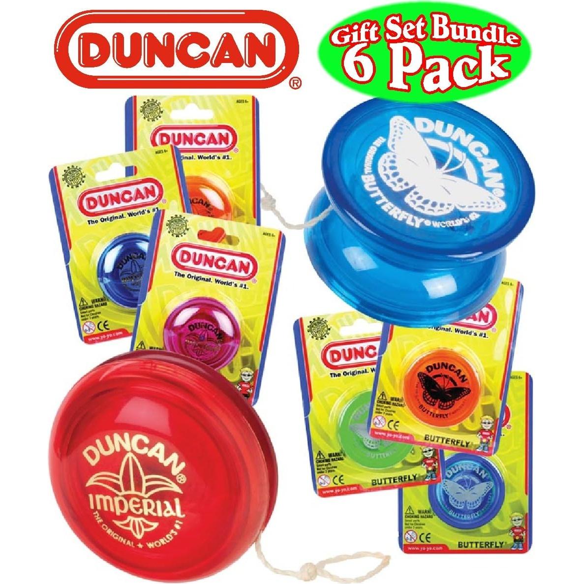 Paquete Yo-Yos Duncan Imperial y Butterfly - 6 Piezas