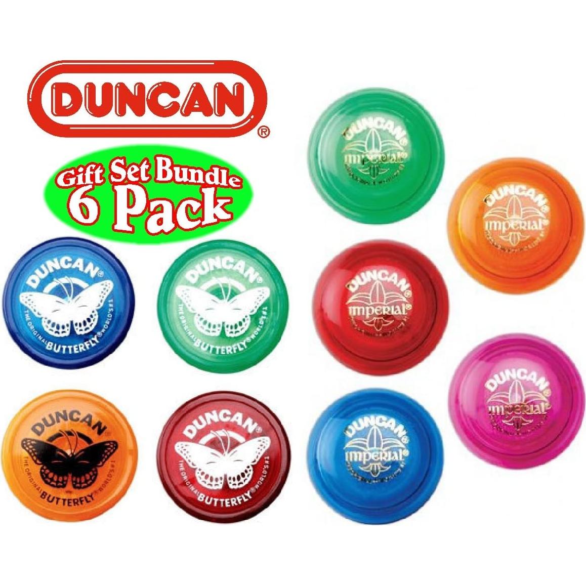 Paquete Yo-Yos Duncan Imperial y Butterfly - 6 Piezas