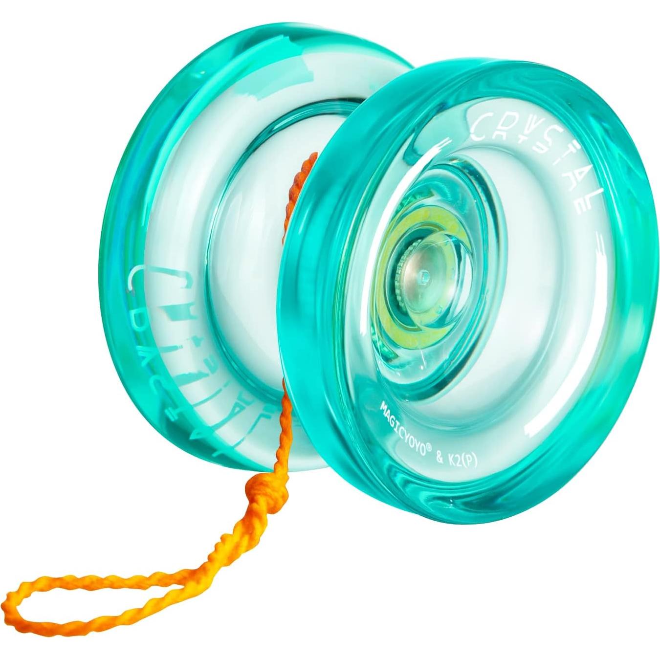 Yoyo Magic K2 Verde Cristal - Ideal para Niños y Principiantes
