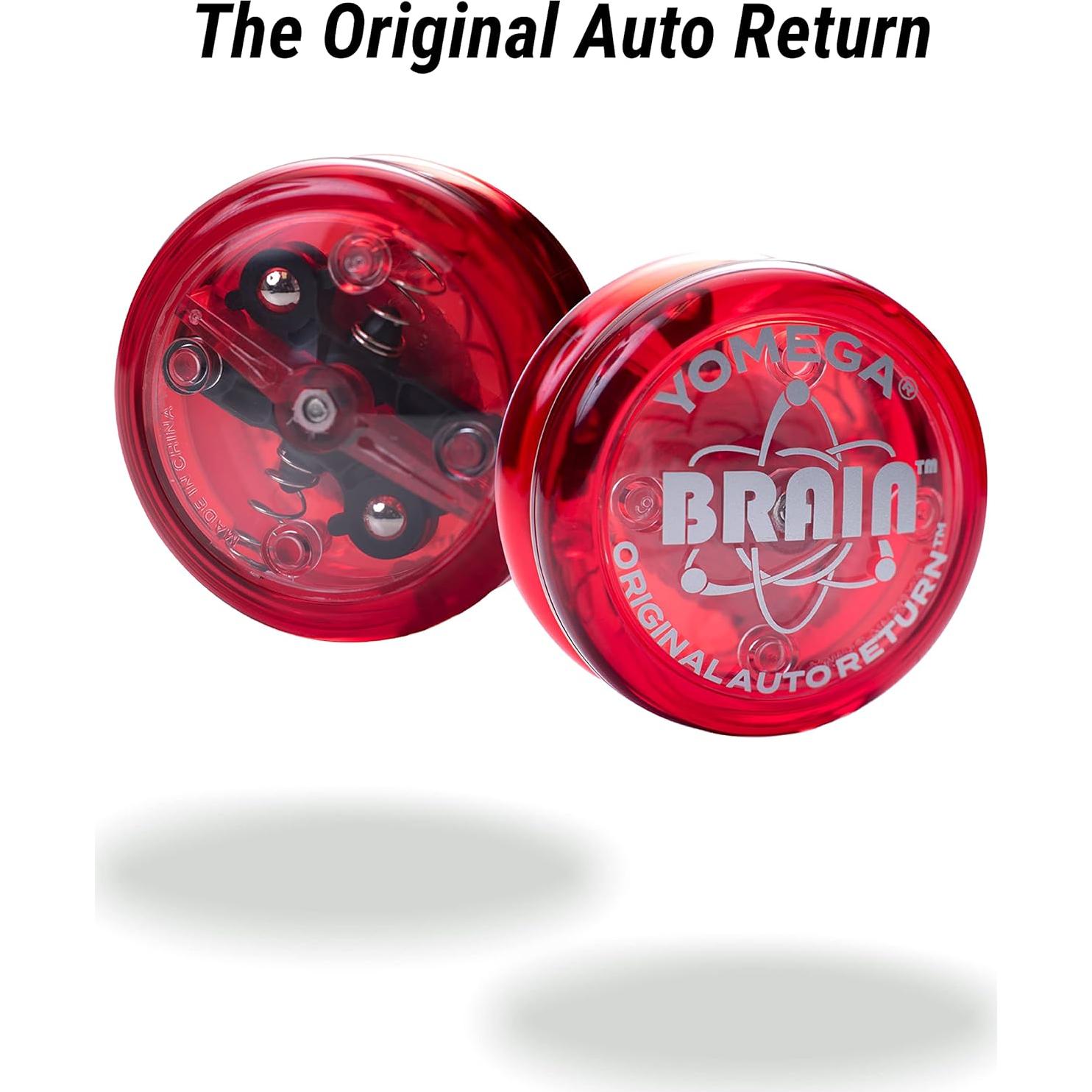 Yoyo Yomega Brain Rojo - Profesional para Principiantes