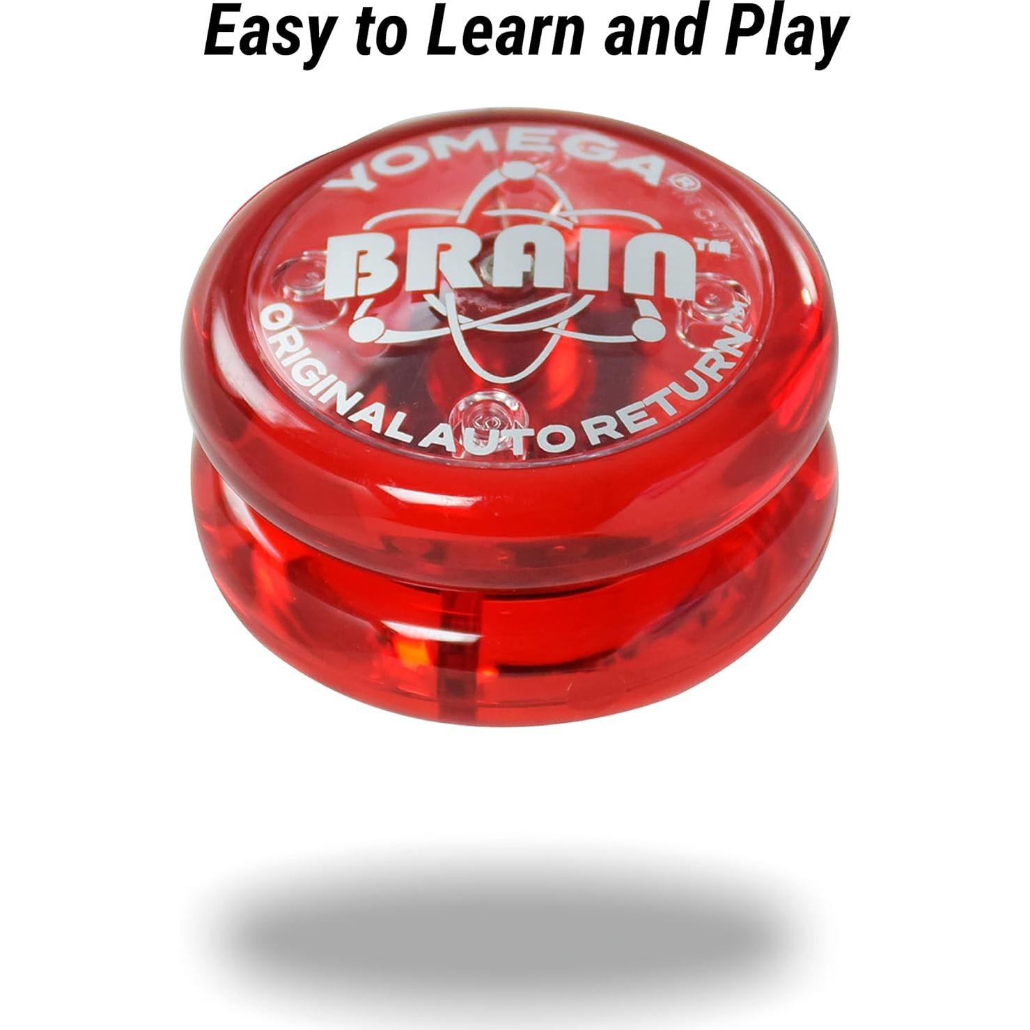 Yoyo Yomega Brain Rojo - Profesional para Principiantes