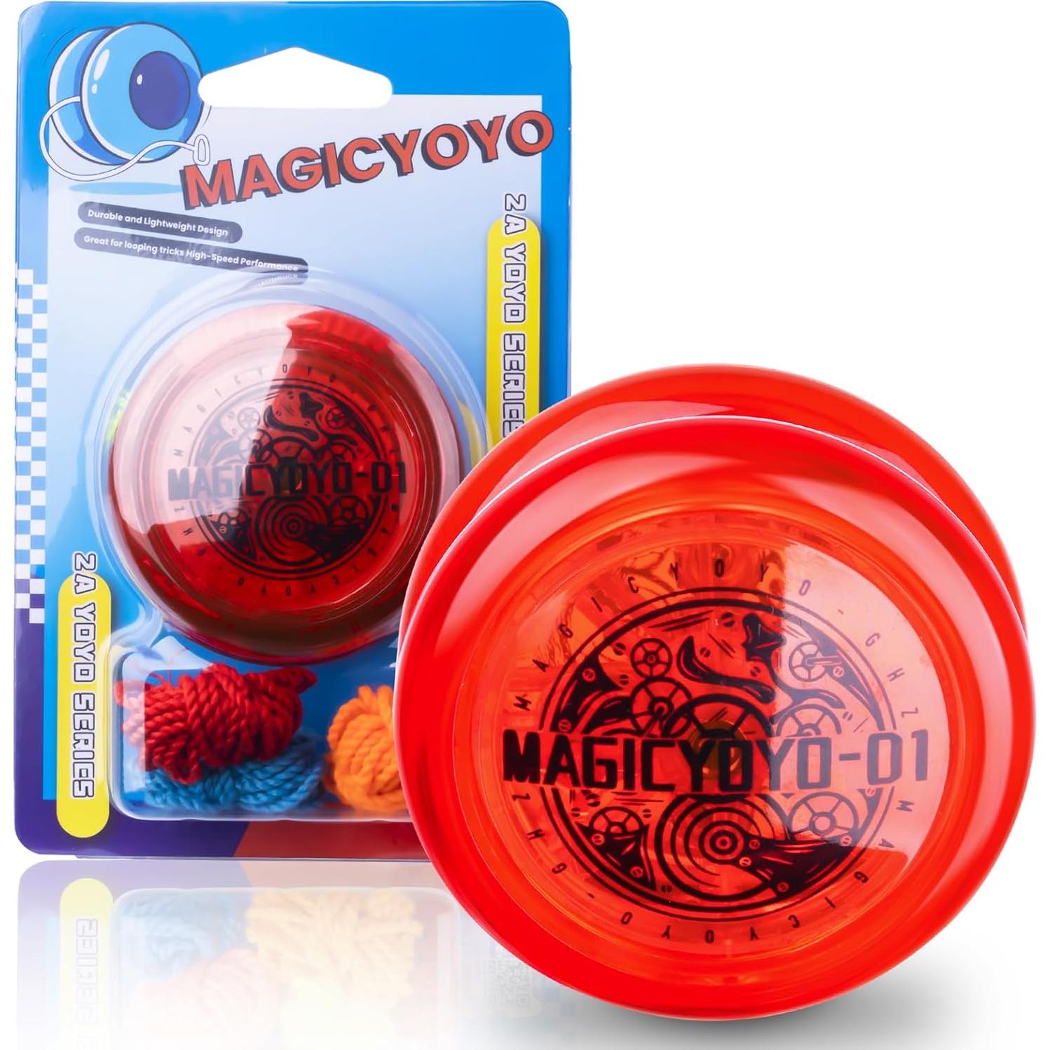 Yo-Yo D1 MagicYoyo Rojo para Niños Principiantes 2A