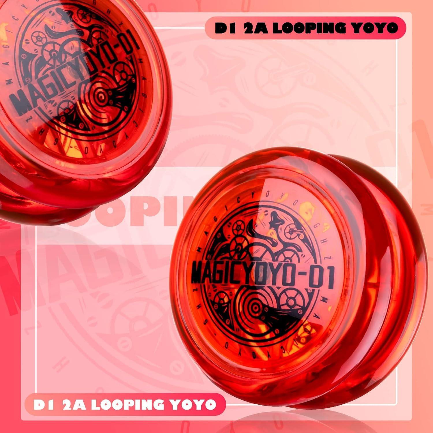 Yo-Yo D1 MagicYoyo Rojo para Niños Principiantes 2A