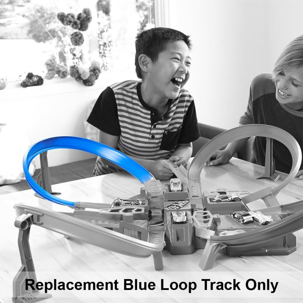 Pista Azul de Reemplazo Mattel para Hot Wheels Criss Cross Crash