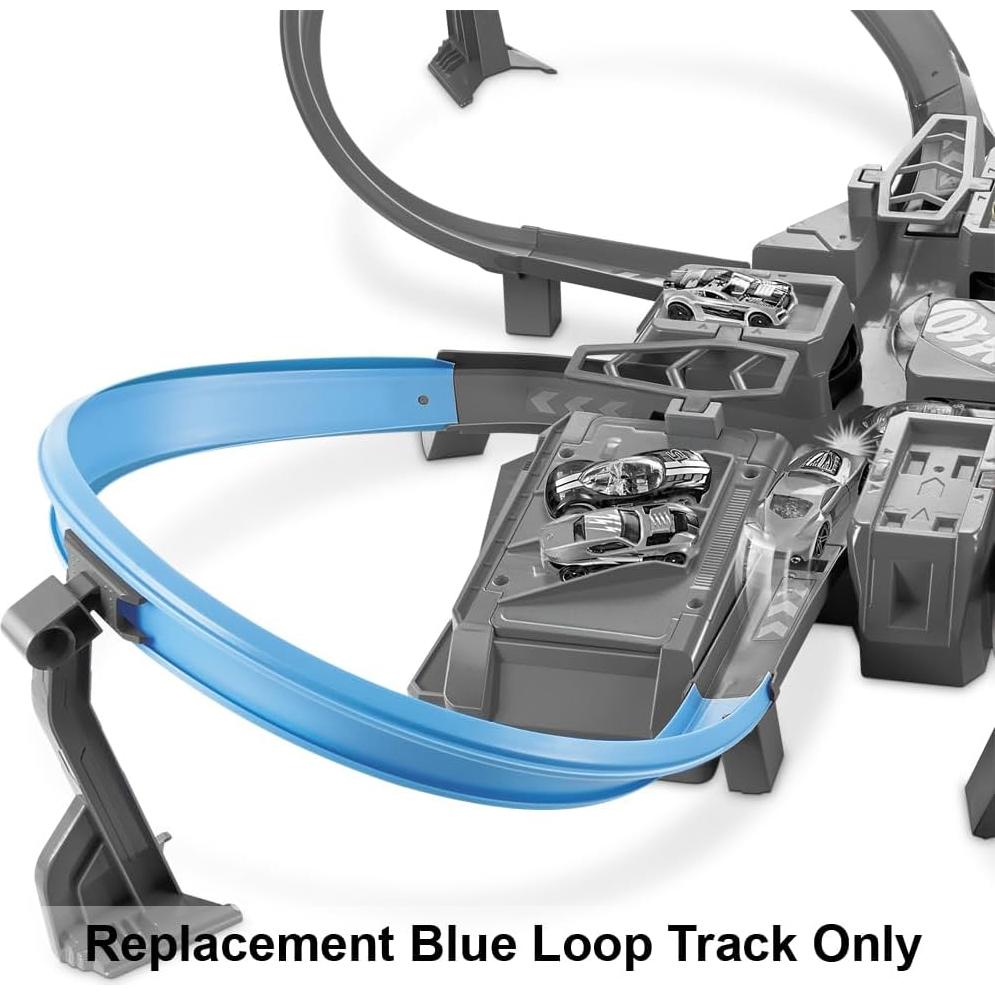Pista Azul de Reemplazo Mattel para Hot Wheels Criss Cross Crash