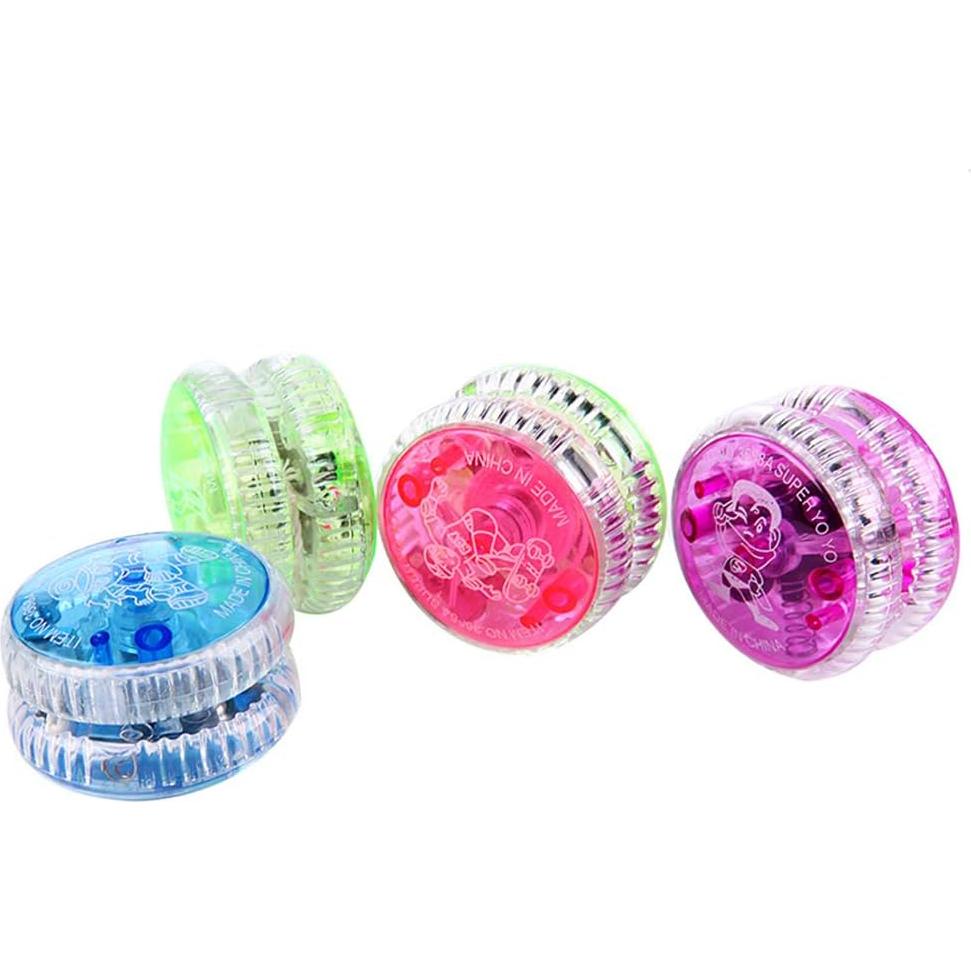 Yo Yo LED Bioristar Paquete de 4 para Niños Principiantes