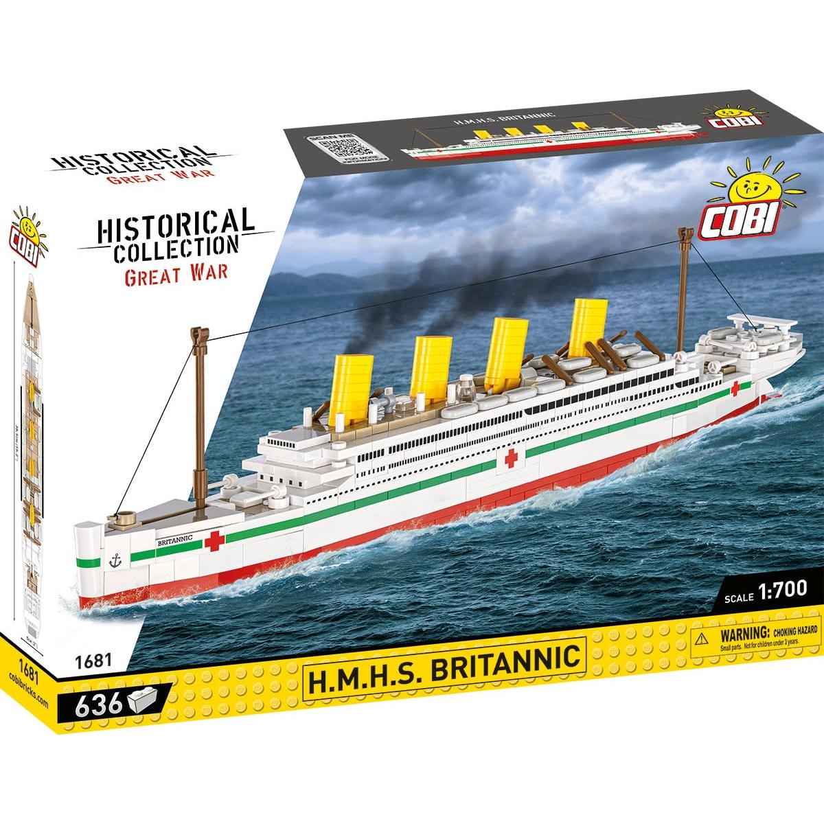 Modelo de Construcción COBI H.M.H.S. Britannic 38.5 cm