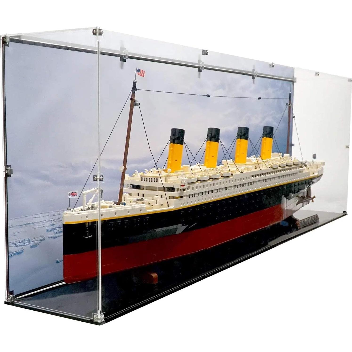 Caja de Exhibición LEGO Titanic 10294 - Noche Congelada