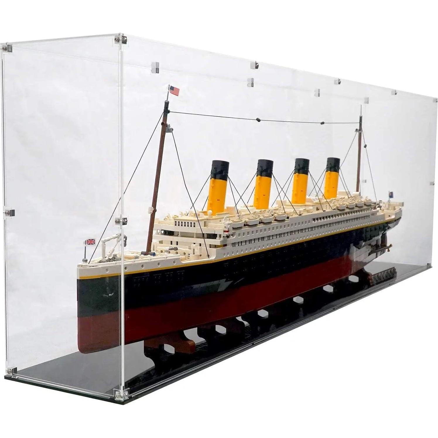 Caja de Exhibición LEGO Titanic 10294 - Noche Congelada