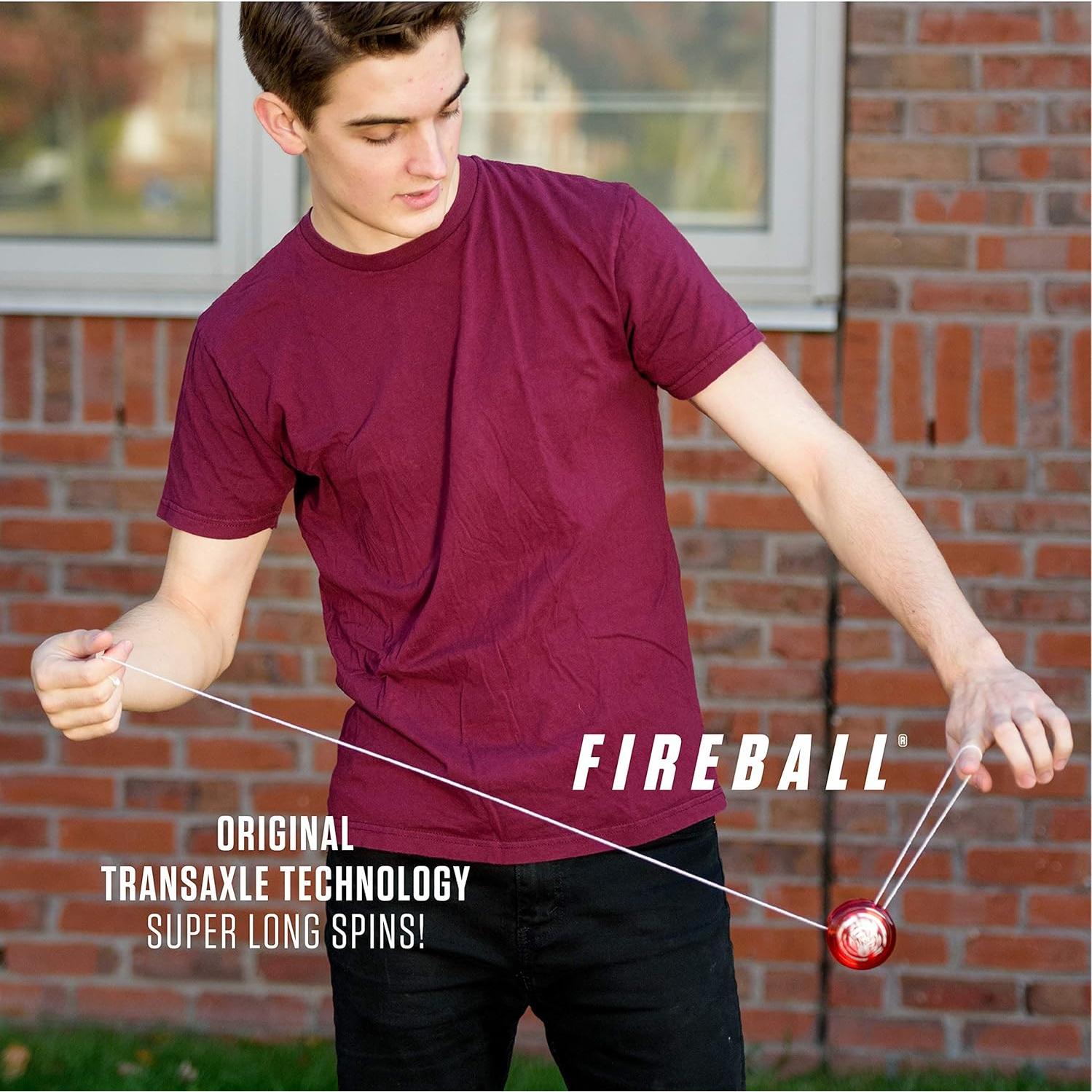 Yoyo Yomega Cerebro y Fireball Rojo Azul para Todos